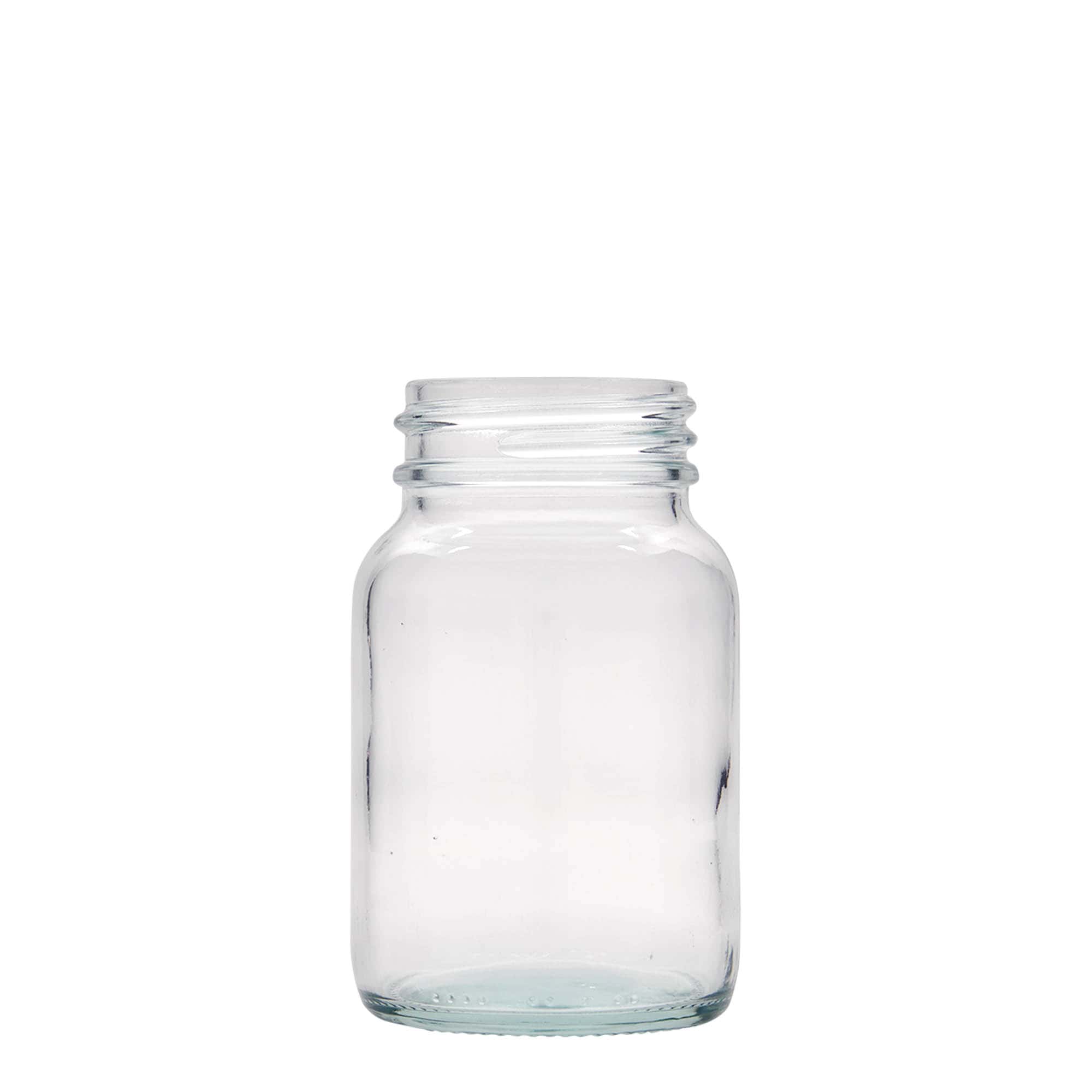 250 ml širokousta staklenka, otvor: DIN 55