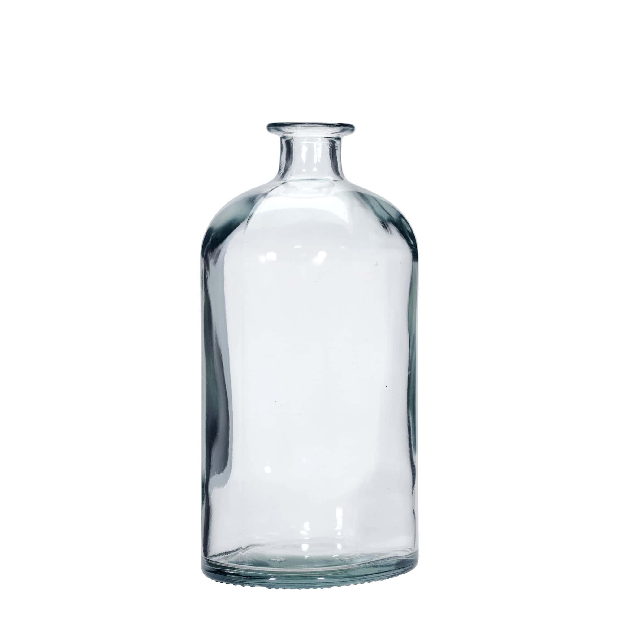 1.000 ml staklena boca 'Dundee', ovalna, otvor: pluta 1.000 ml staklena boca 'Dundee', ovalna, otvor: pluta