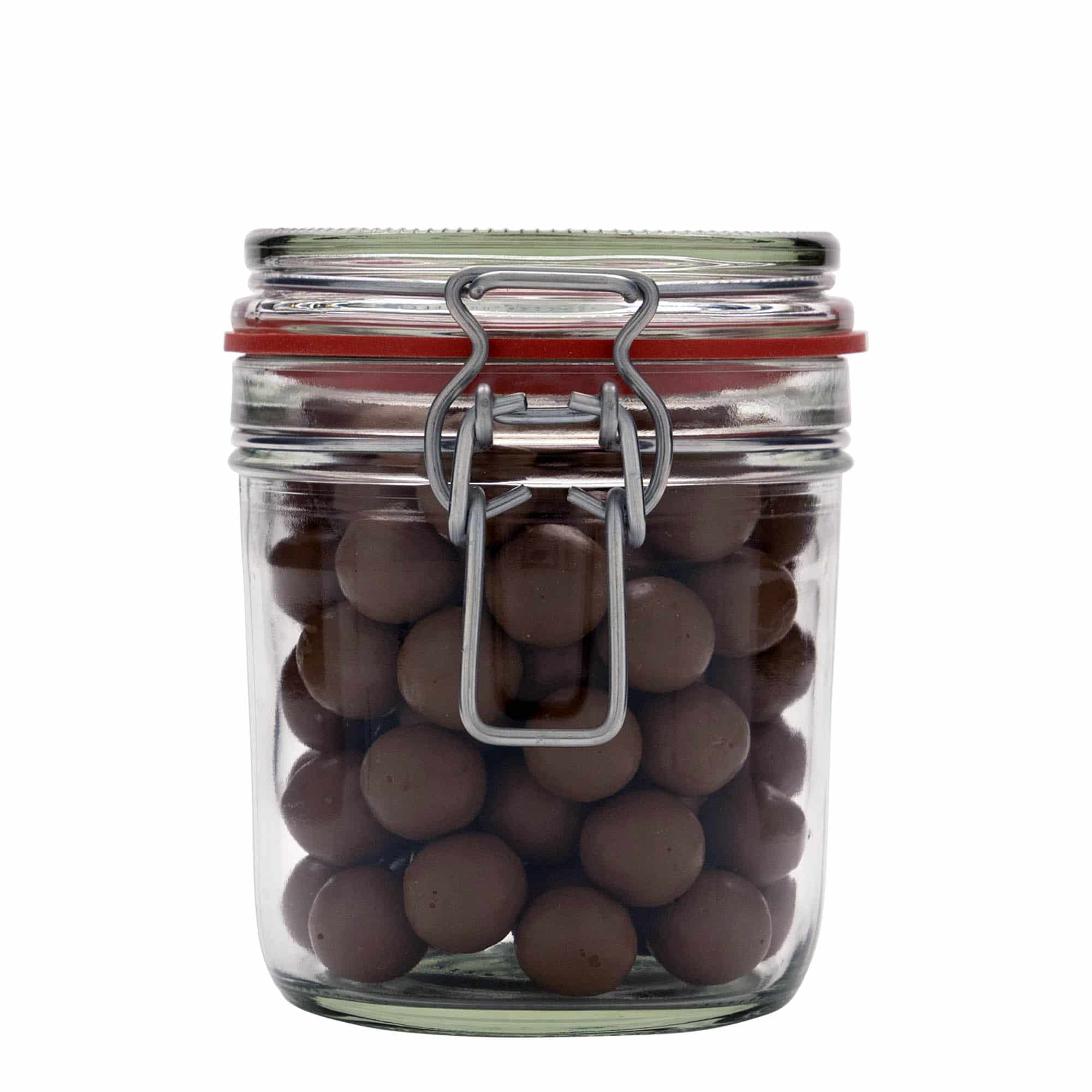 Staklenka s hermetičkim poklopcem 530 ml, otvor: hermetički poklopac