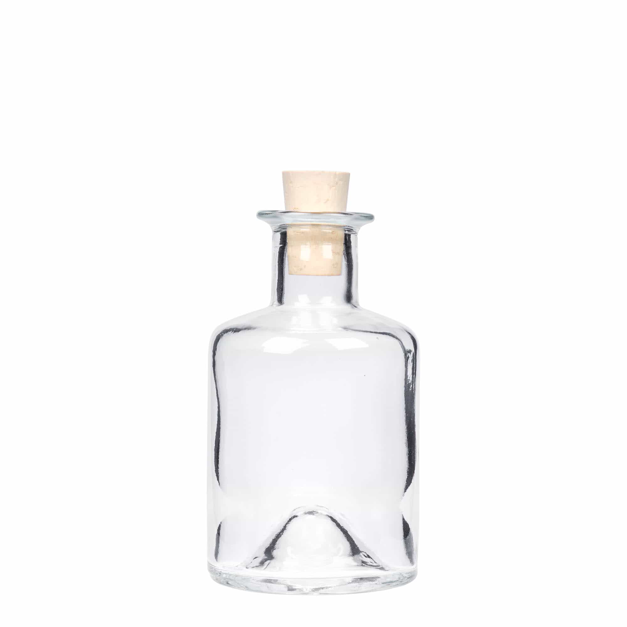 200 ml staklena bočica ljekarnika, otvor: pluta