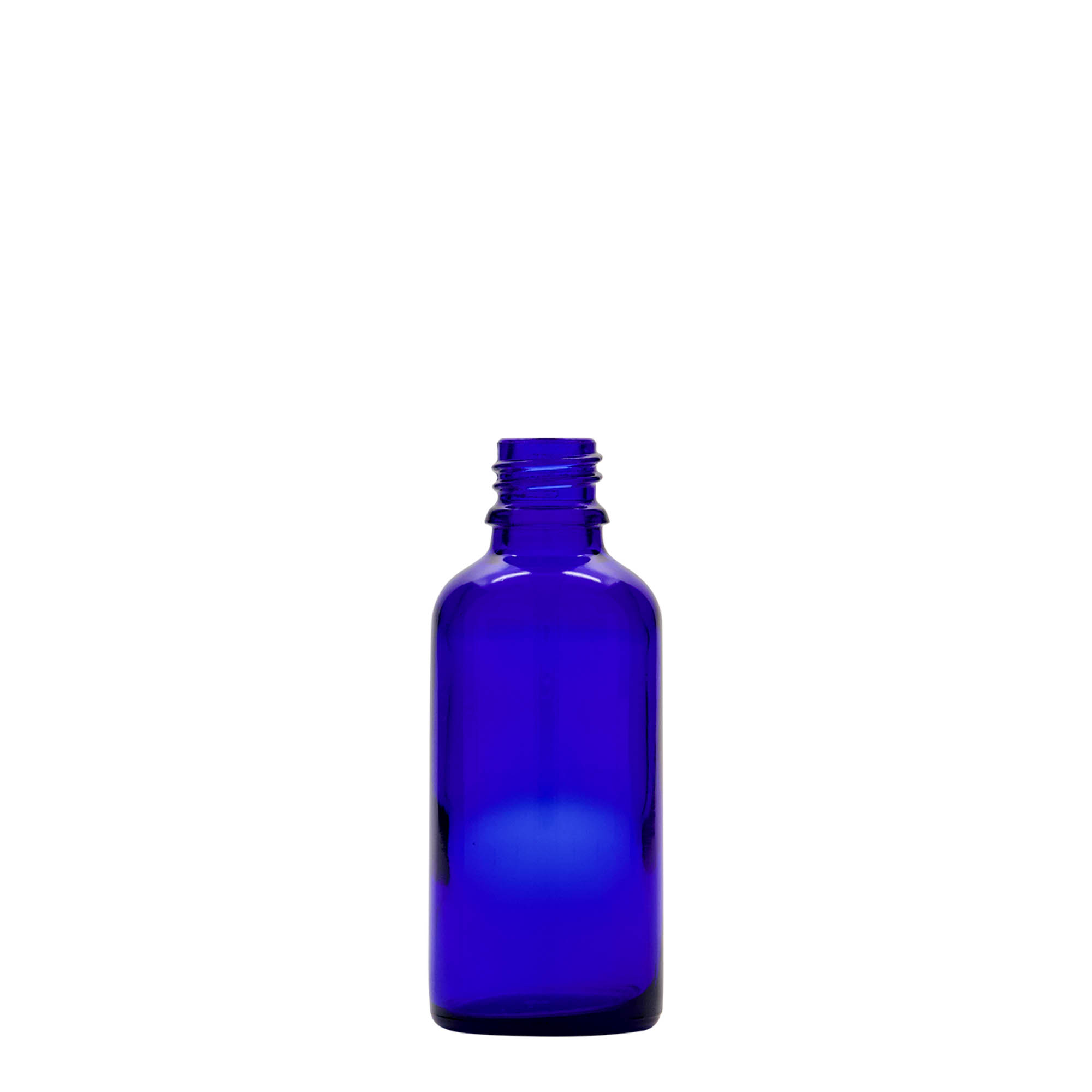 50 ml bočica s kapaljkom, medicinska, staklena, kraljevsko plava-crvena, grlo: DIN 18 50 ml bočica s kapaljkom, medicinska, staklena, kraljevsko plava-crvena, grlo: DIN 18