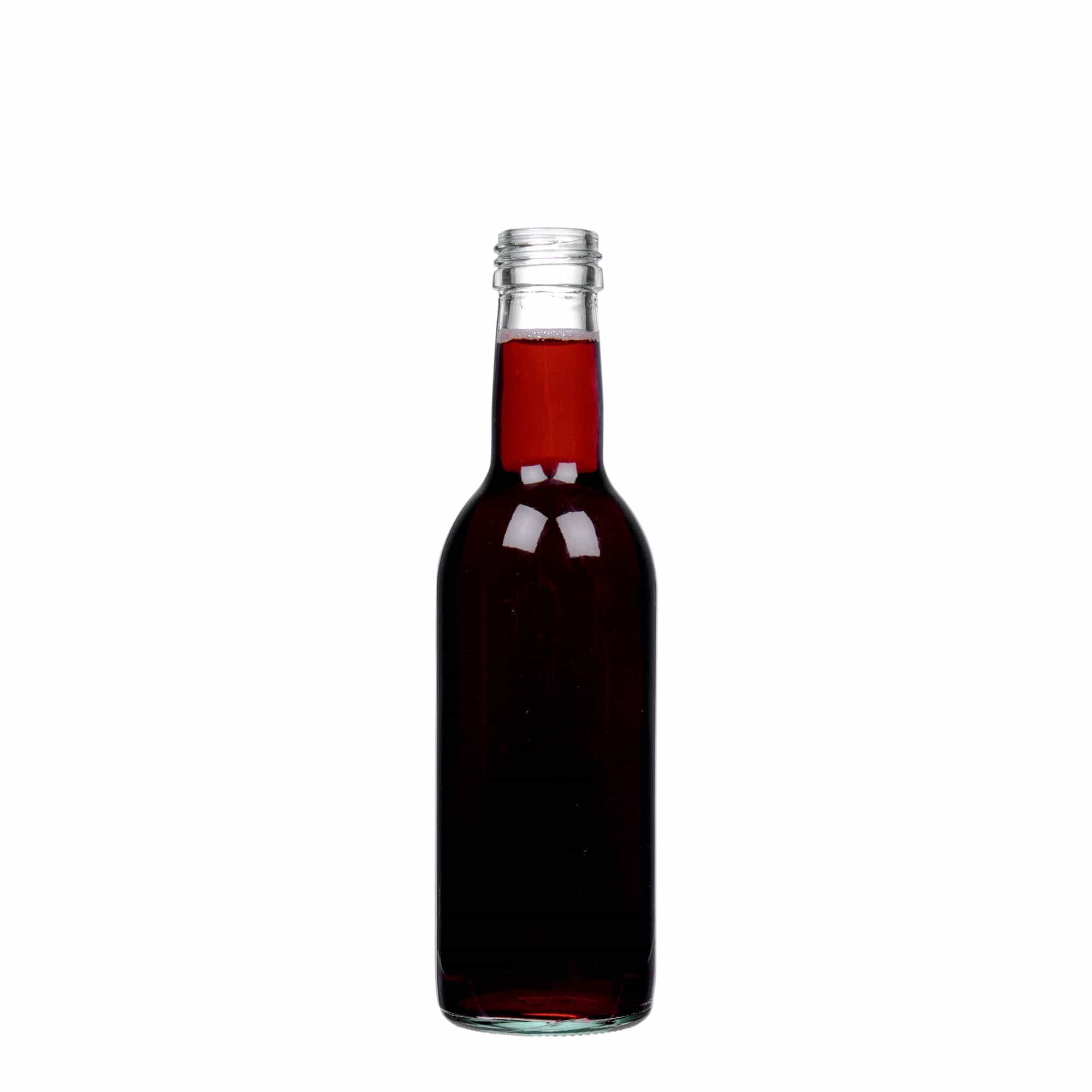 250 ml staklena boca 'Bordeaux', grlo: PP 28