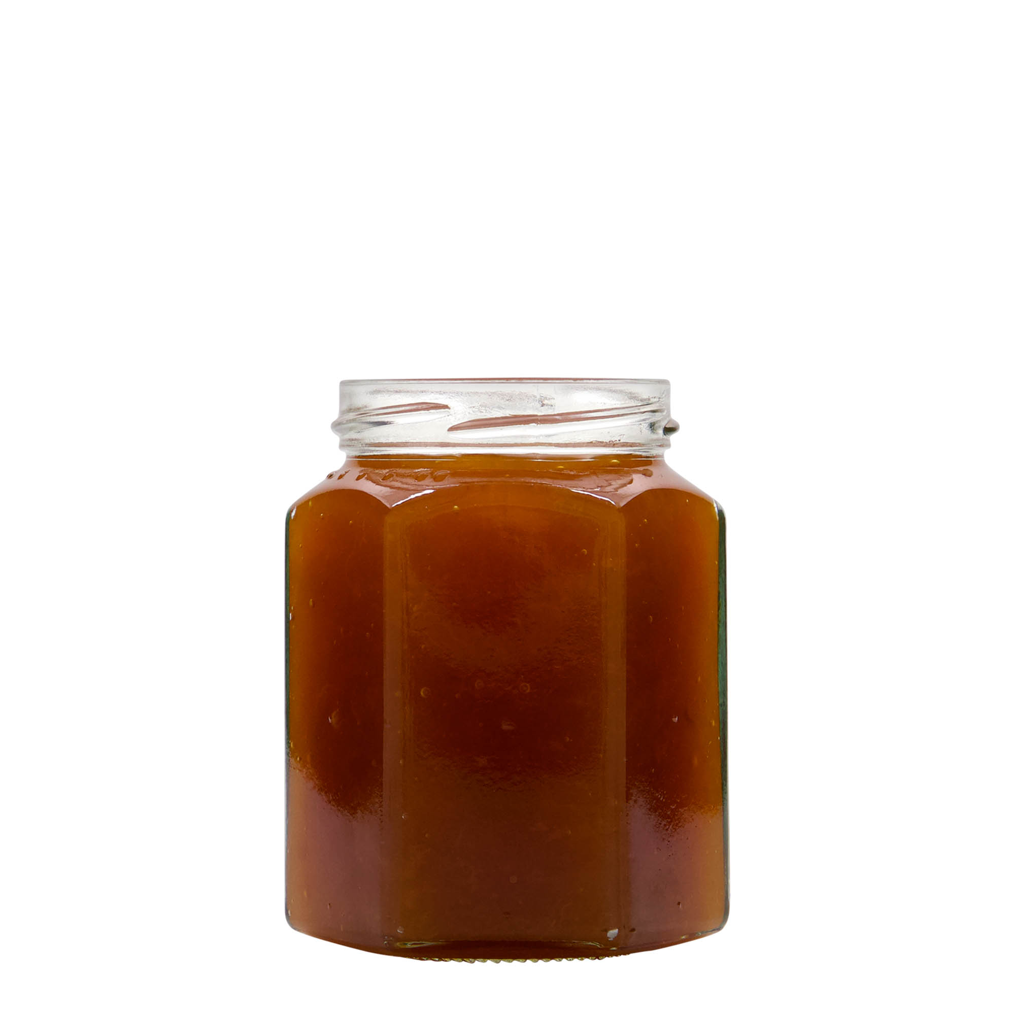 288 ml staklena tegla sa šestougaonim oblikom, otvor: Twist-Off (TO 63)