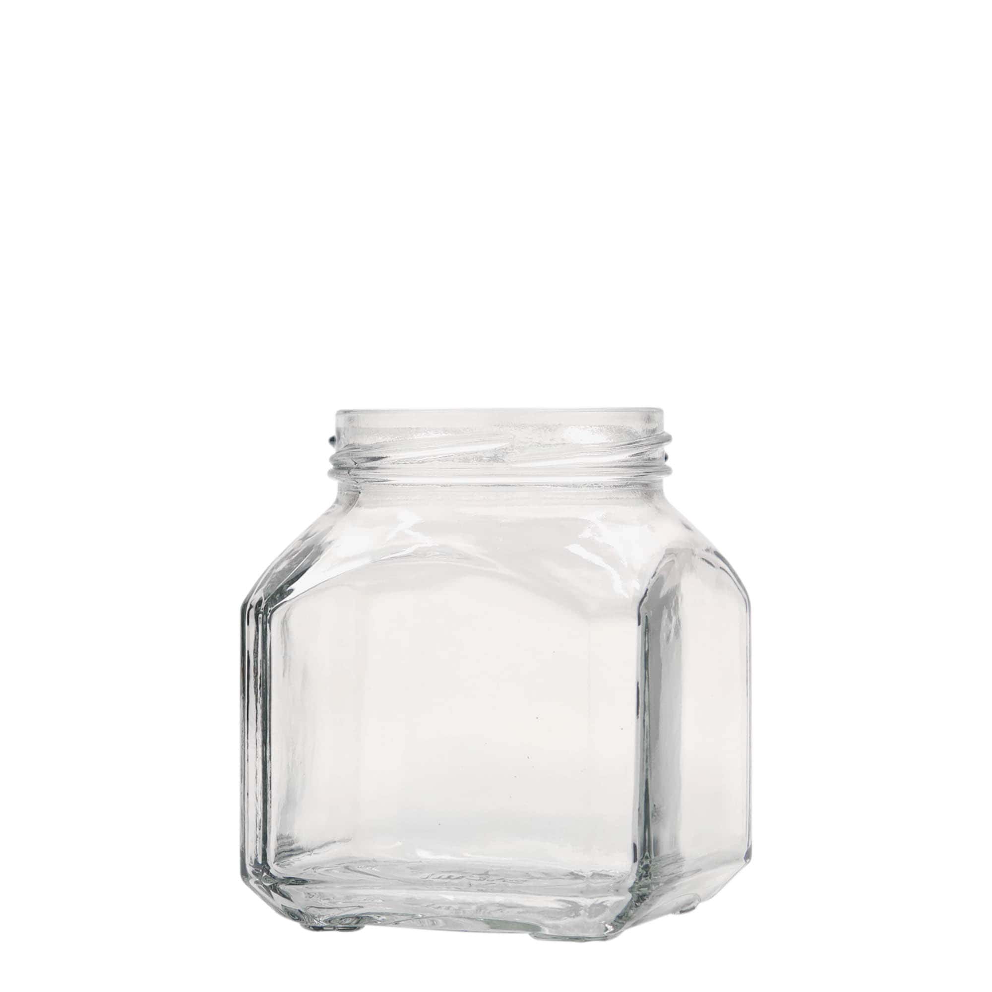 314 ml četvrtasta staklenka 'Milano', otvor: Twist-Off (TO 63)