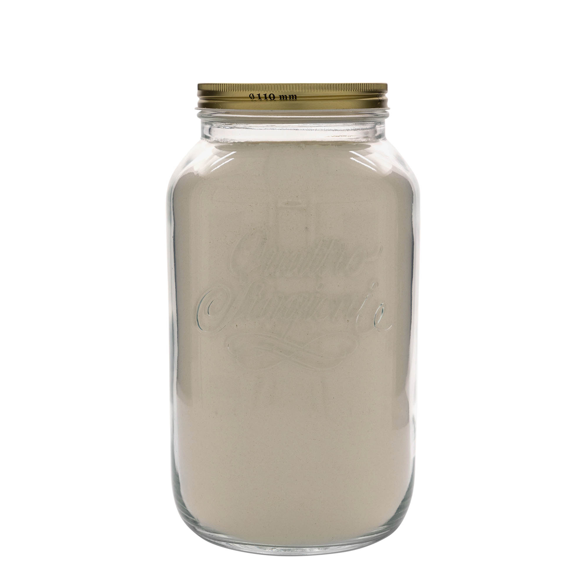 3.800 ml staklena posuda 'Quattro Stagioni', otvor: navojni zatvarač 3.800 ml staklena posuda 'Quattro Stagioni', otvor: navojni zatvarač