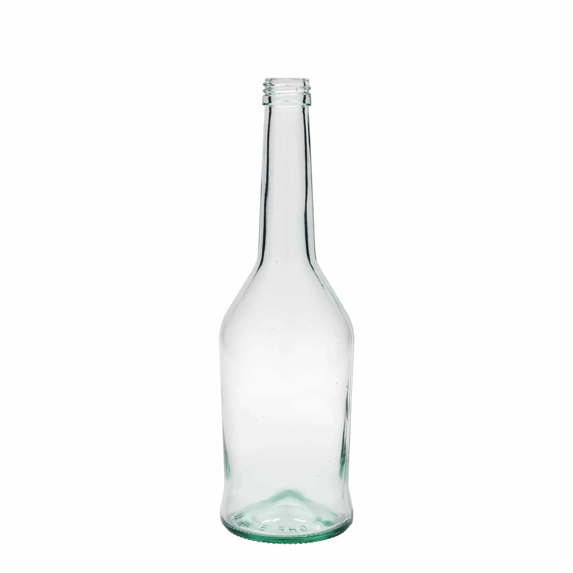 Staklena boca za žestoka pića 500 ml, otvor: PP 28 Staklena boca za žestoka pića 500 ml, otvor: PP 28