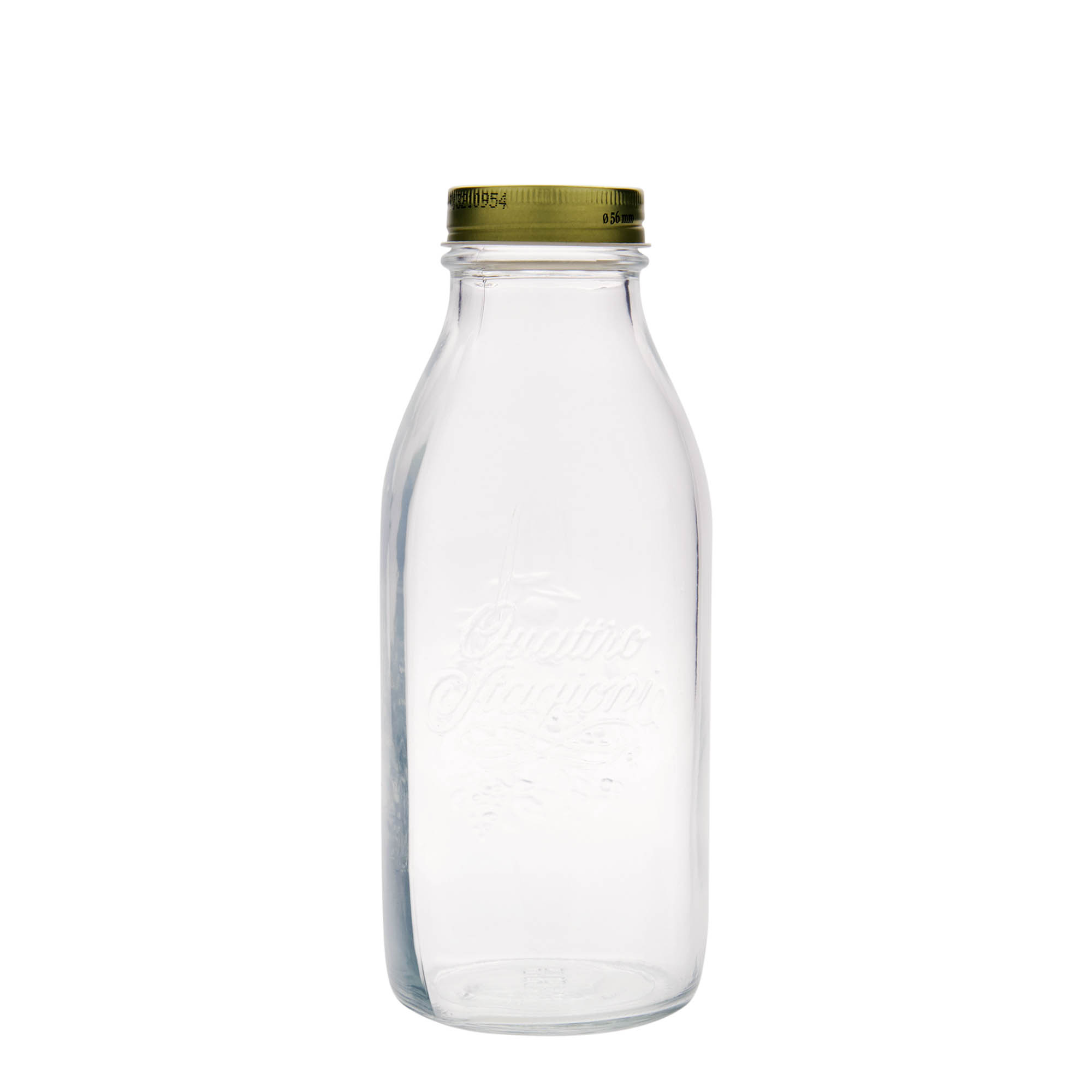 1.000 ml staklena boca 'Quattro Stagioni', grlo: navojni čep