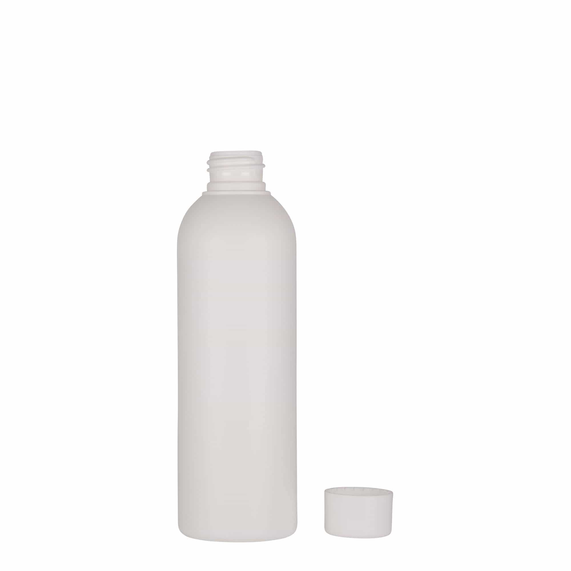 Plastična boca 200 ml 'Tuffy', HDPE, bijela, otvor: GPI 24/410
