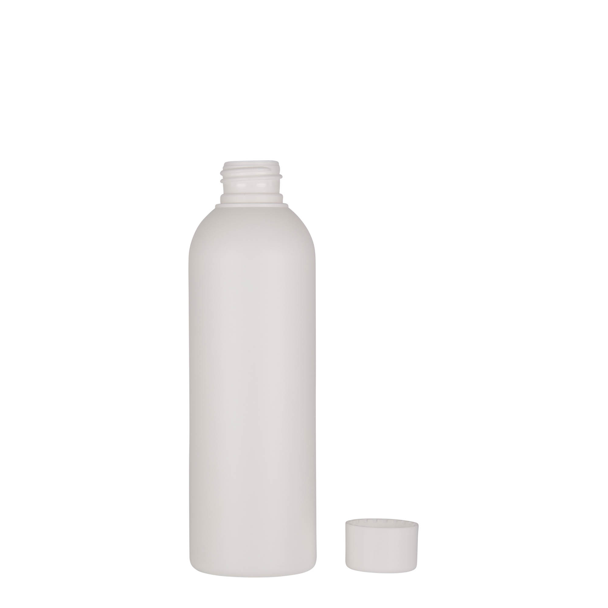 200 ml plastična bočica 'Tuffy', HDPE, bijela, grlo: 24/410