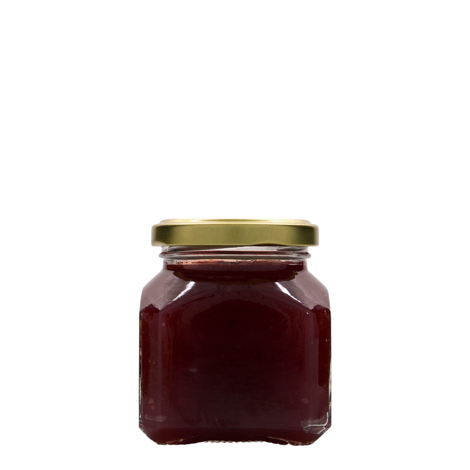 212 ml četvrtasto staklo 'Milano', grlo: Twist-Off (TO 58)