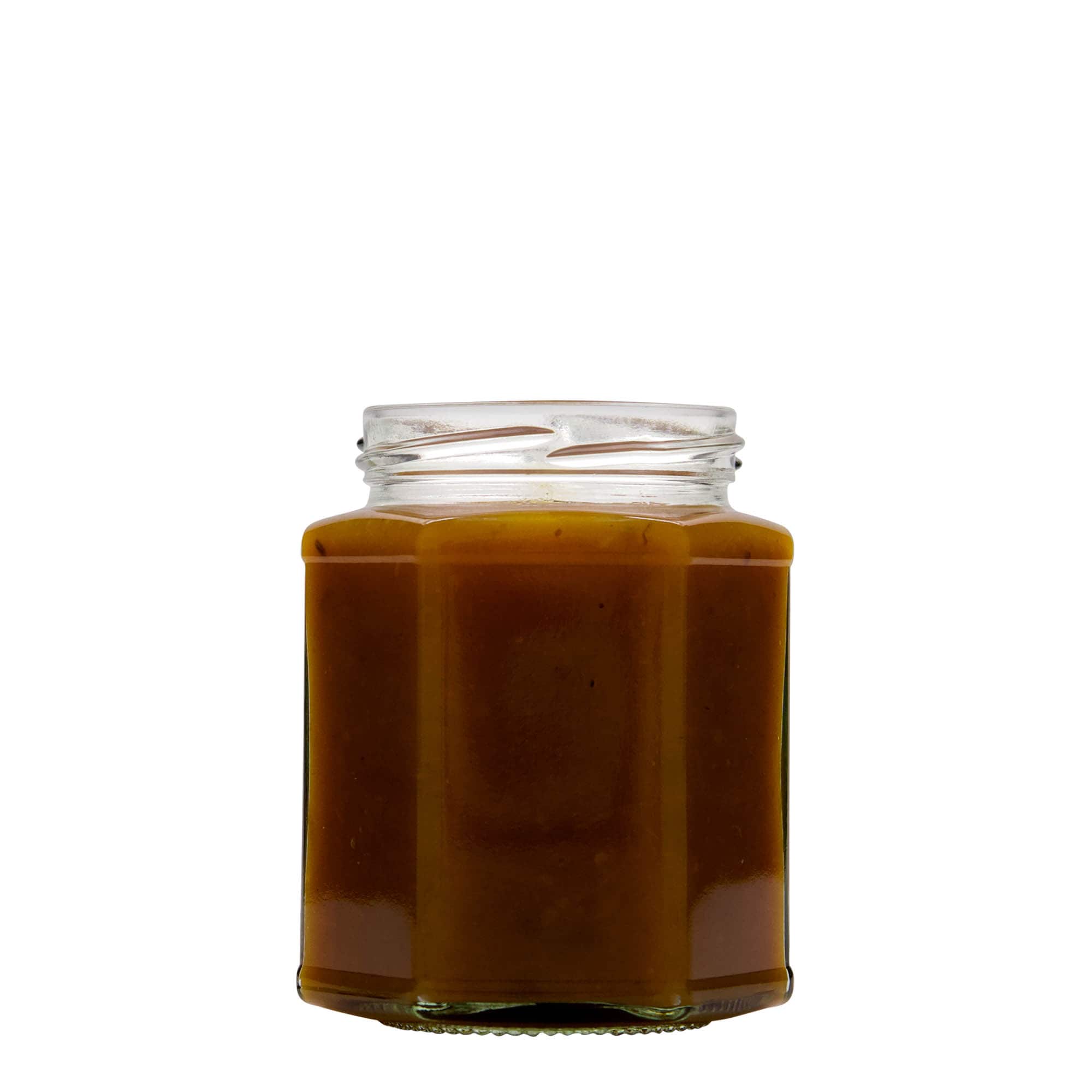 324 ml šestokutna staklenka, otvor: Twist-Off (TO 66) 324 ml šestokutna staklenka, otvor: Twist-Off (TO 66)