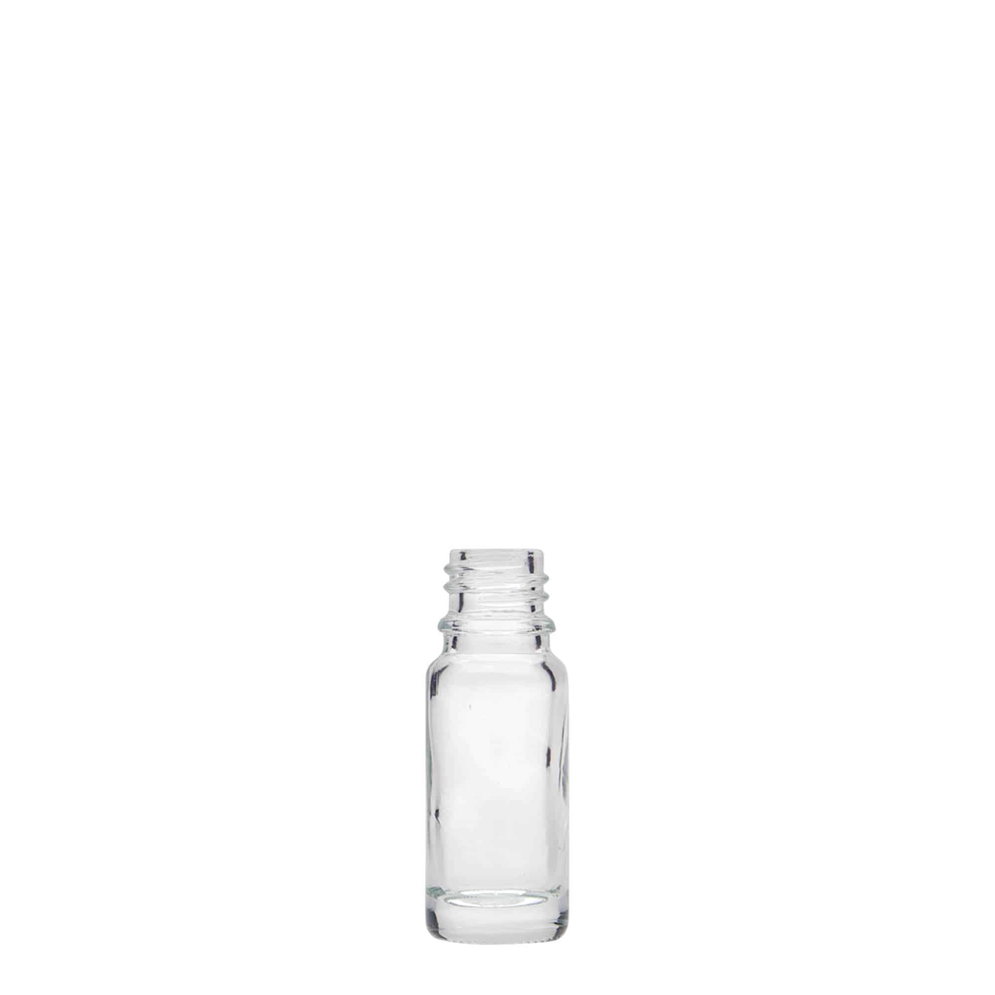 10 ml medicinska bočica, staklo, otvor: DIN 18