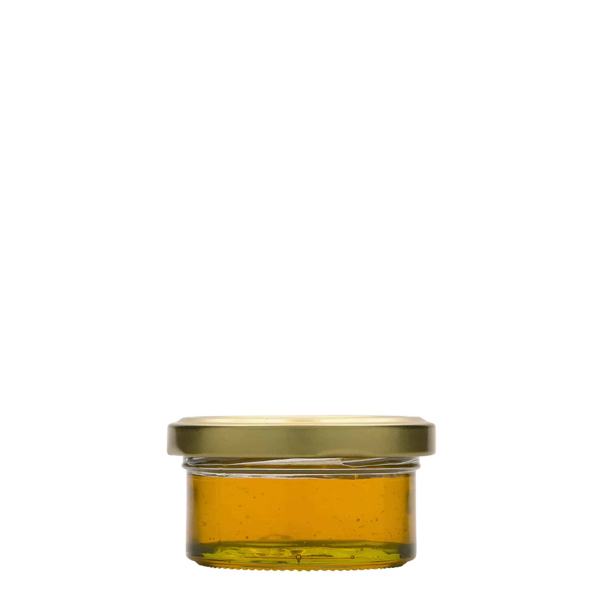70 ml plosnata staklenka za prevrnuće, otvor: Twist-Off (TO 66)