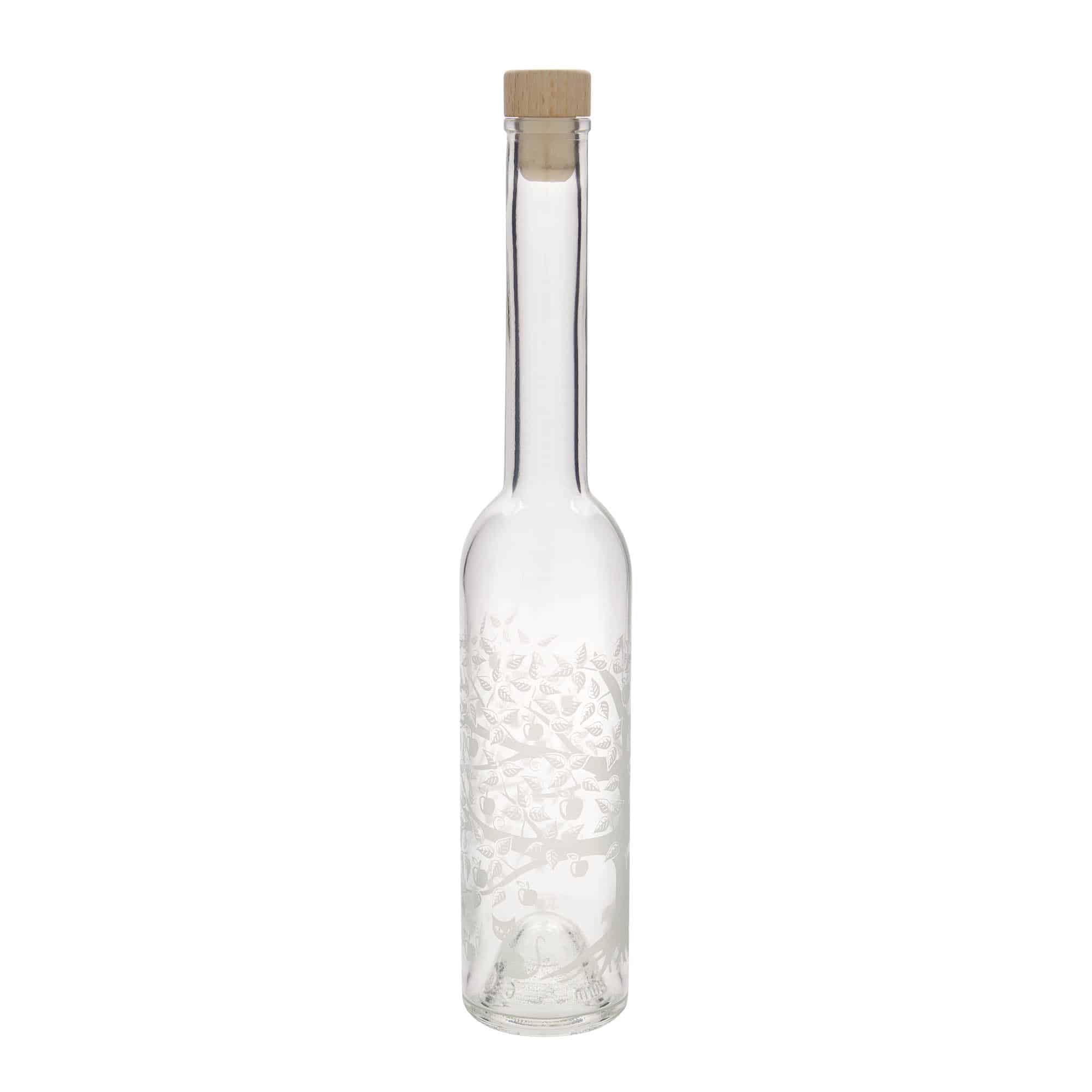 350 ml staklena boca 'Opera', motiv: jabuka, grlo: pluta