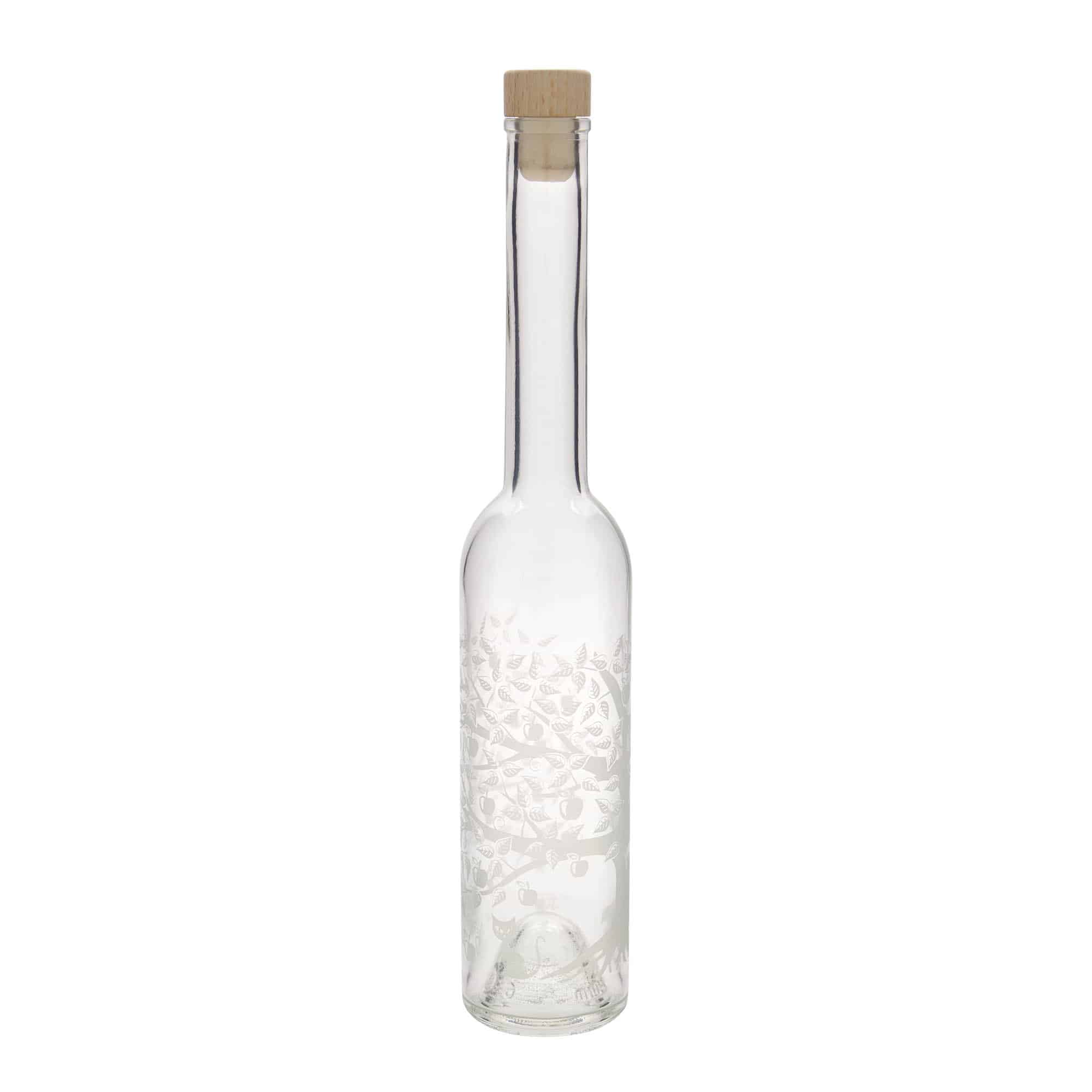 350 ml staklena boca 'Opera', motiv: jabuka, grlo: pluta