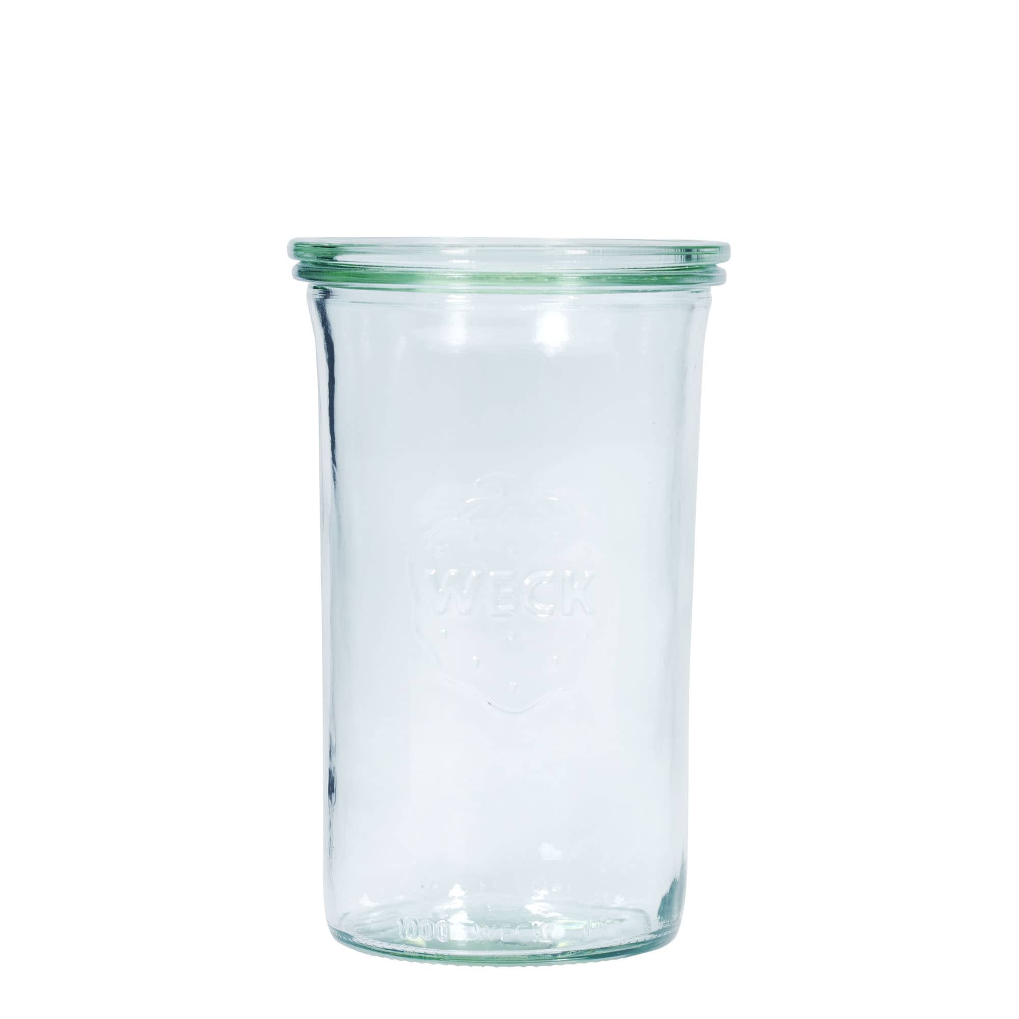 WECK cilindrična staklenka 1000 ml, otvor: okrugli rub