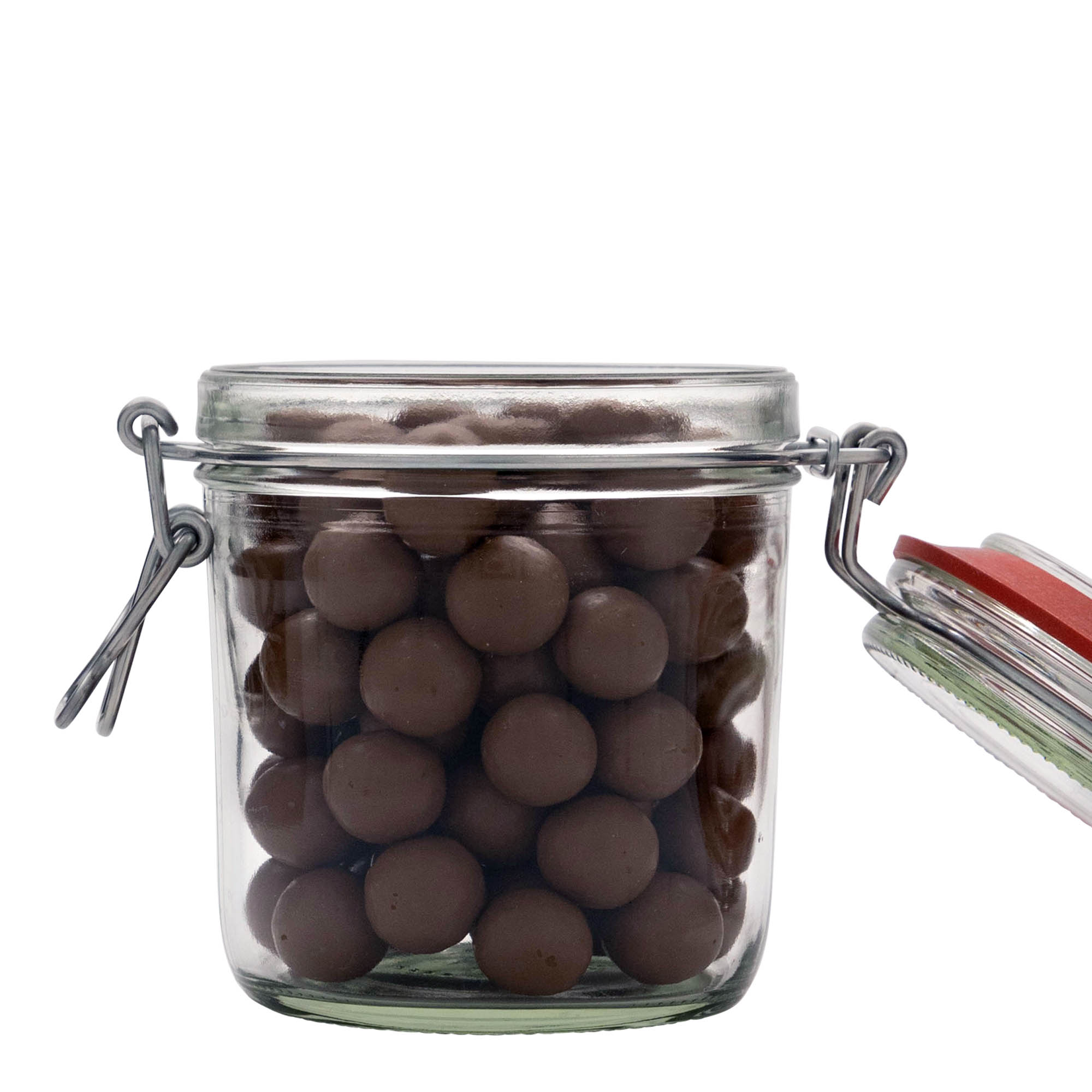 530 ml staklena tegla s žičanim zatvaračem, otvor: žičani zatvarač