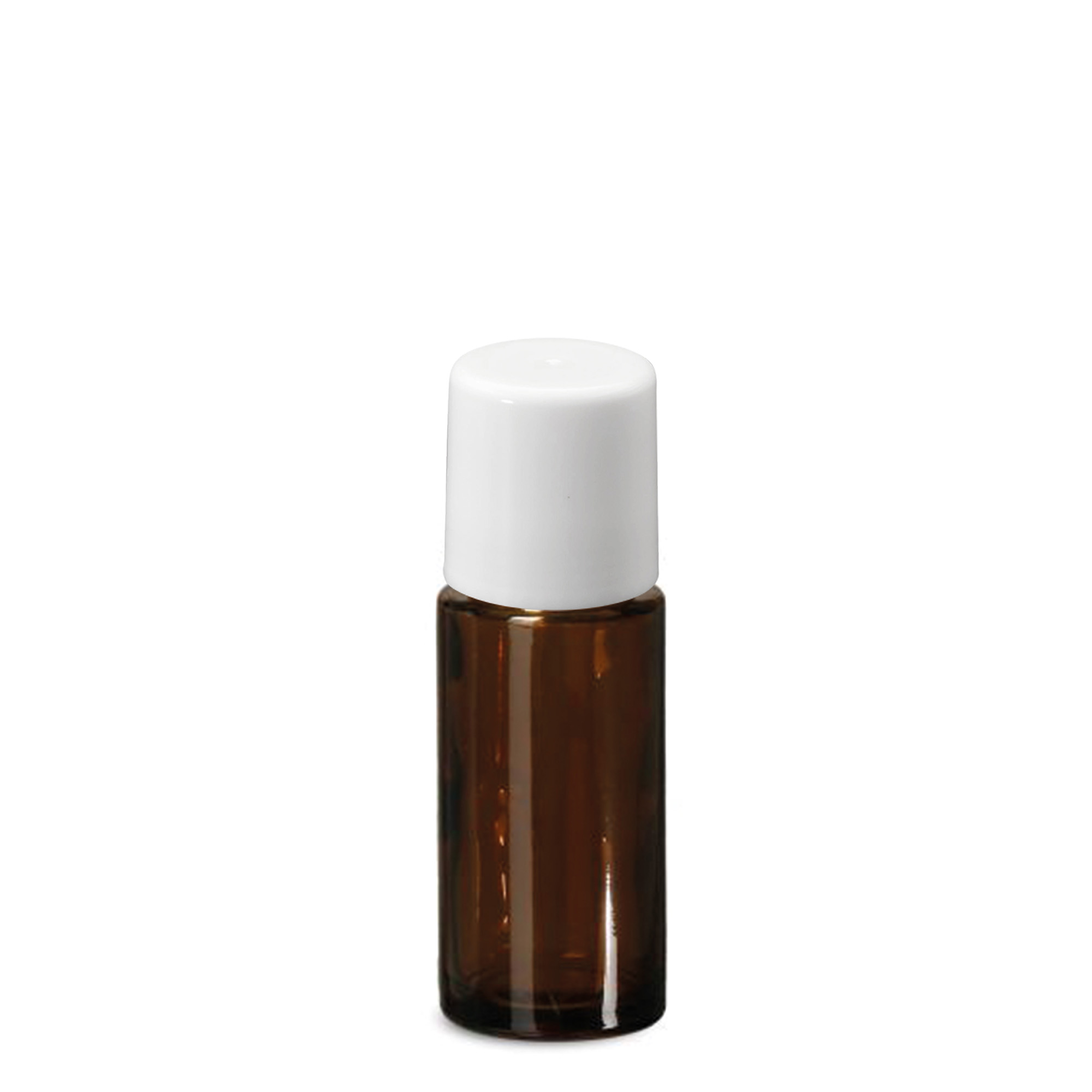 50 ml roll-on bočica, staklena, smeđa, otvor: navojni zatvarač 50 ml roll-on bočica, staklena, smeđa, otvor: navojni zatvarač