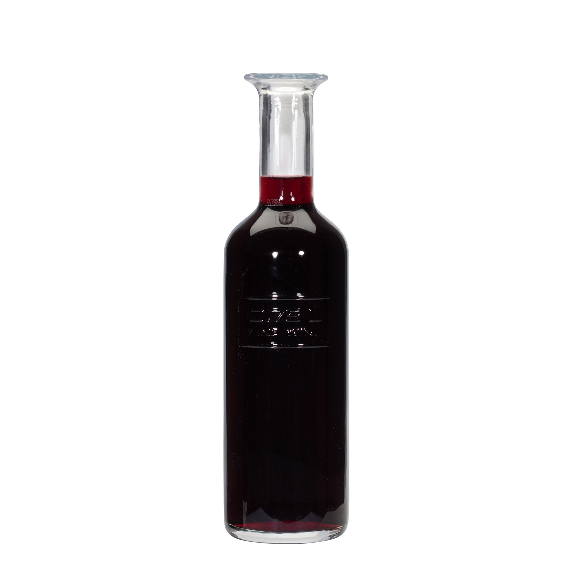 750 ml staklena boca 'Optima Fine Wine', grlo: pluta
