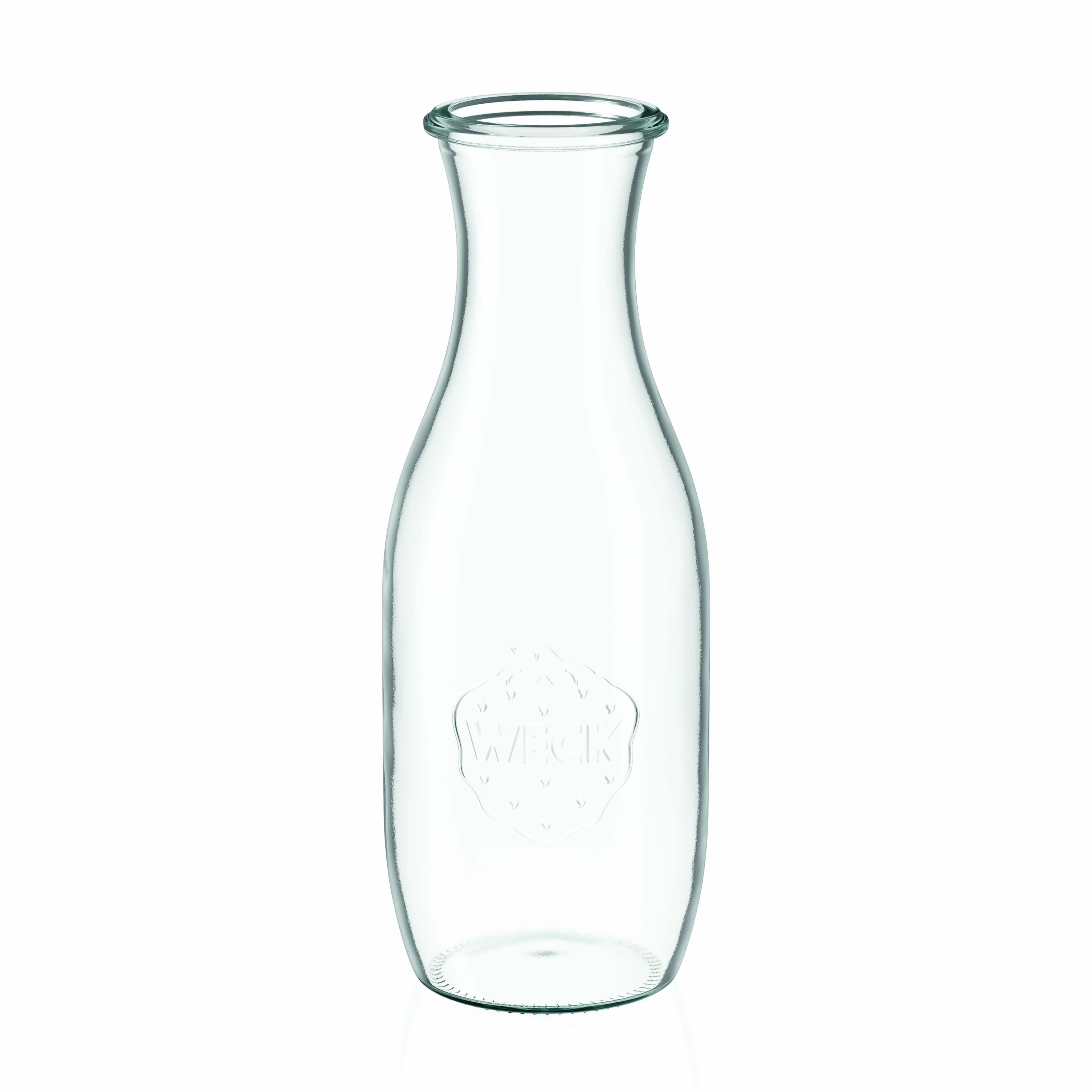6x 1000 ml WECK-boca za sok sa staklenim poklopcem RR 60