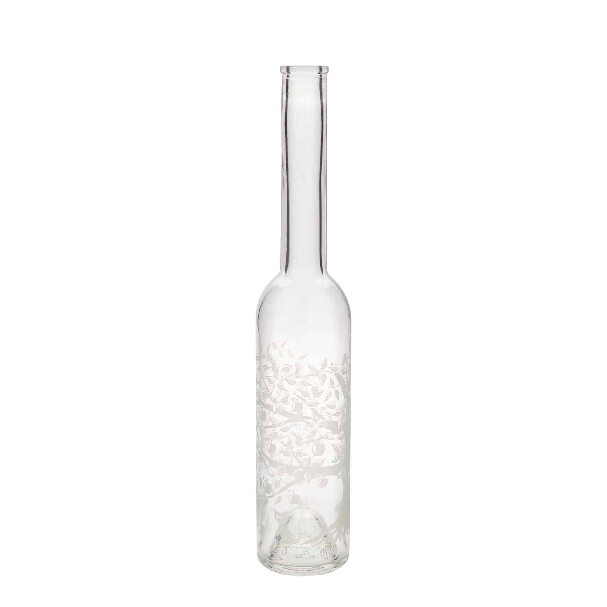 350 ml staklena boca 'Opera', motiv: jabuka, grlo: pluta