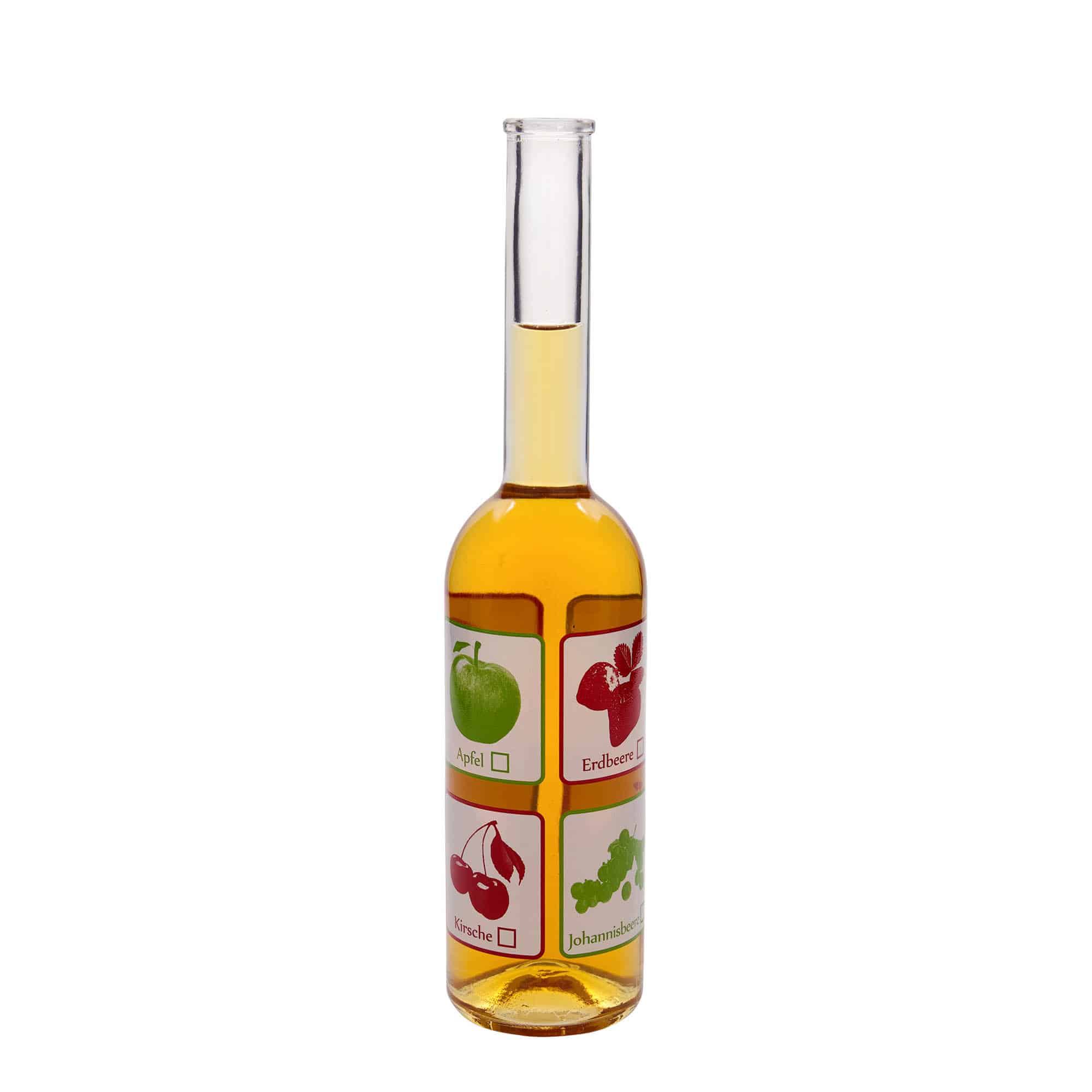 500 ml staklena boca 'Opera', motiv: voće, grlo: pluta