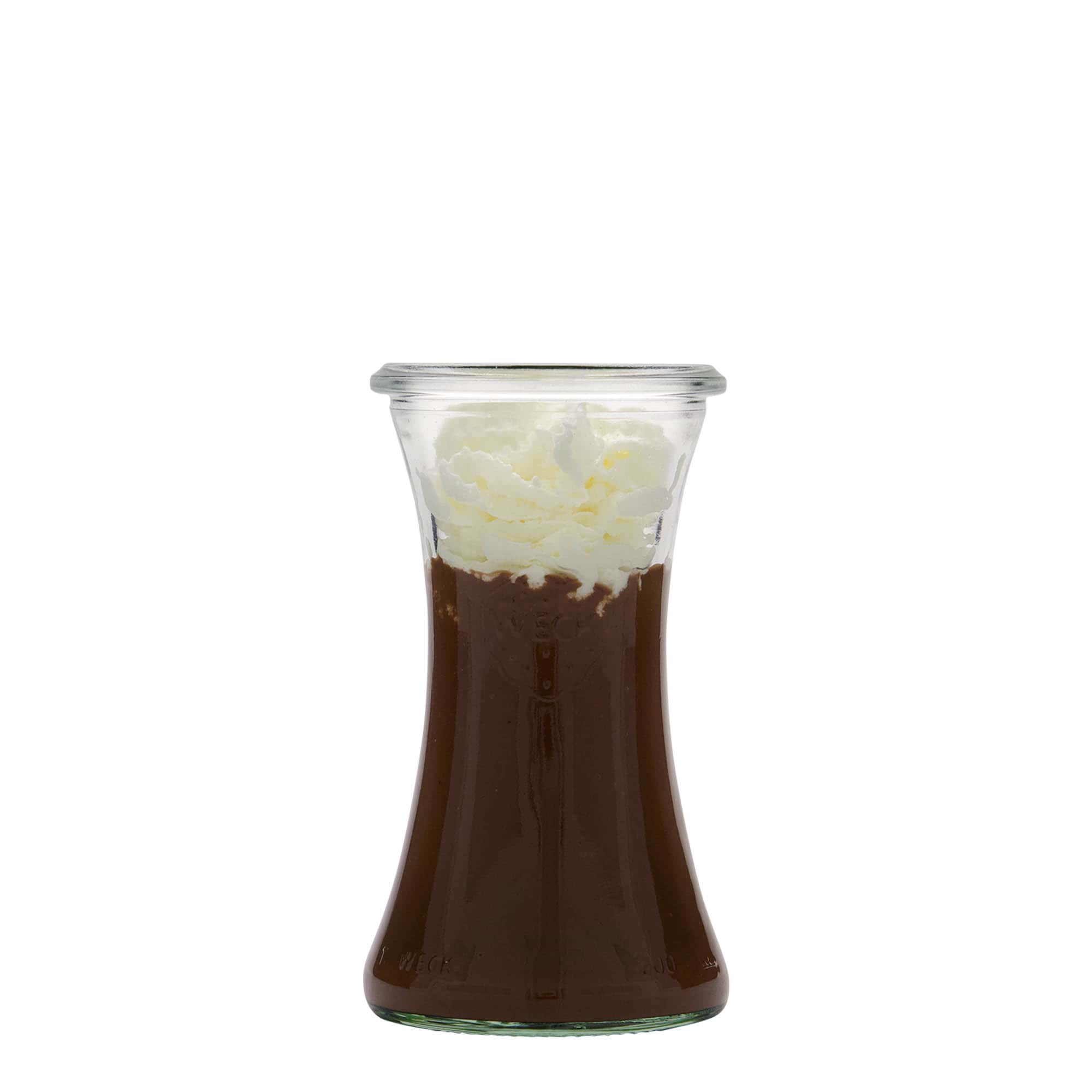 200 ml WECK staklenka za delikatese, otvor: okrugli rub