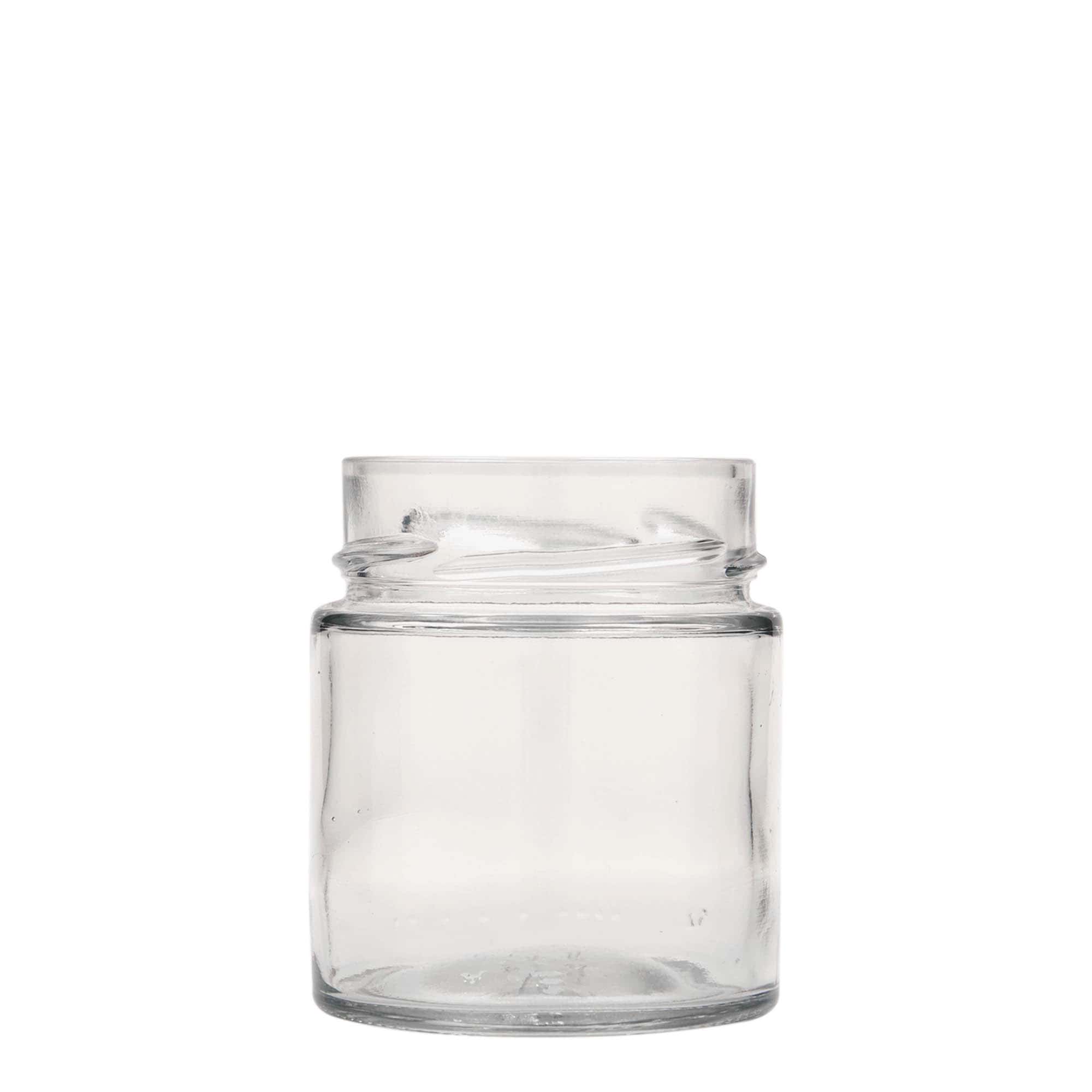 212 ml okrugla staklenka 'Albatros', grlo: Extra-Deep-Twist-Off (EDTO 70)