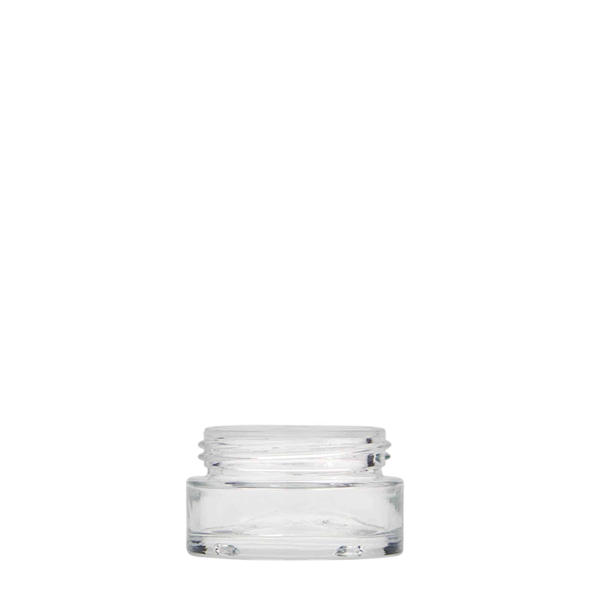 Kutijica 15 ml 'Clear Edition', staklo, otvor: navojni čep