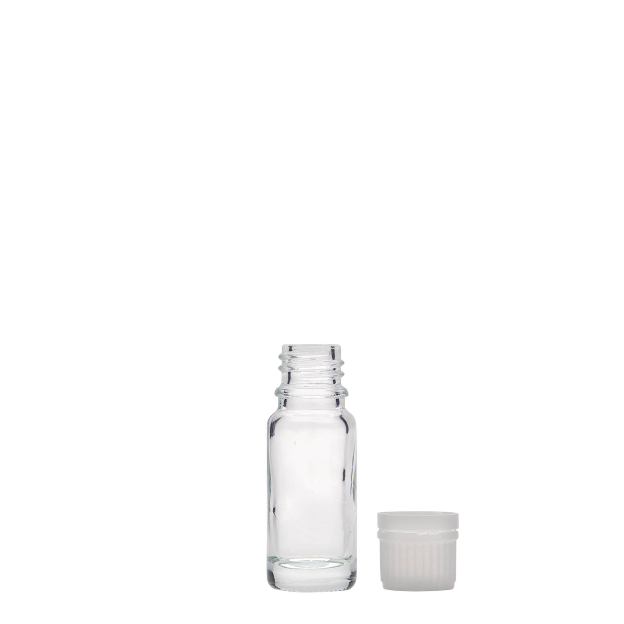 10 ml medicinska bočica, staklo, otvor: DIN 18 10 ml medicinska bočica, staklo, otvor: DIN 18