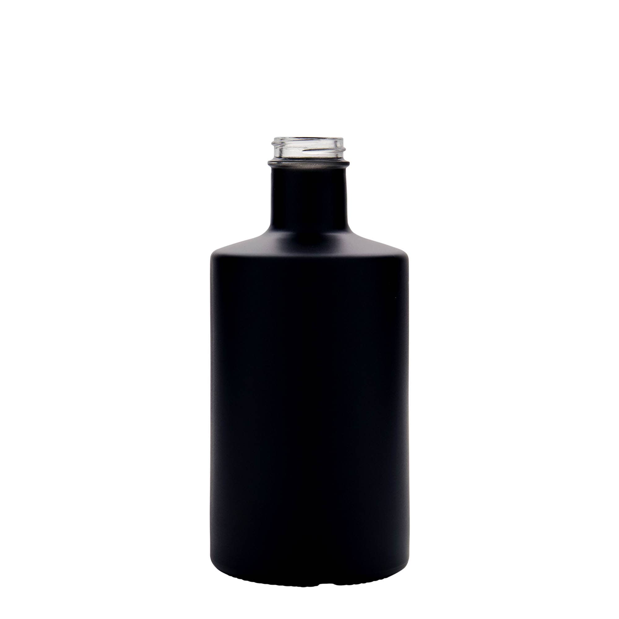 Staklena boca 500 ml 'Caroline', crna, otvor: GPI 33 Staklena boca 500 ml 'Caroline', crna, otvor: GPI 33
