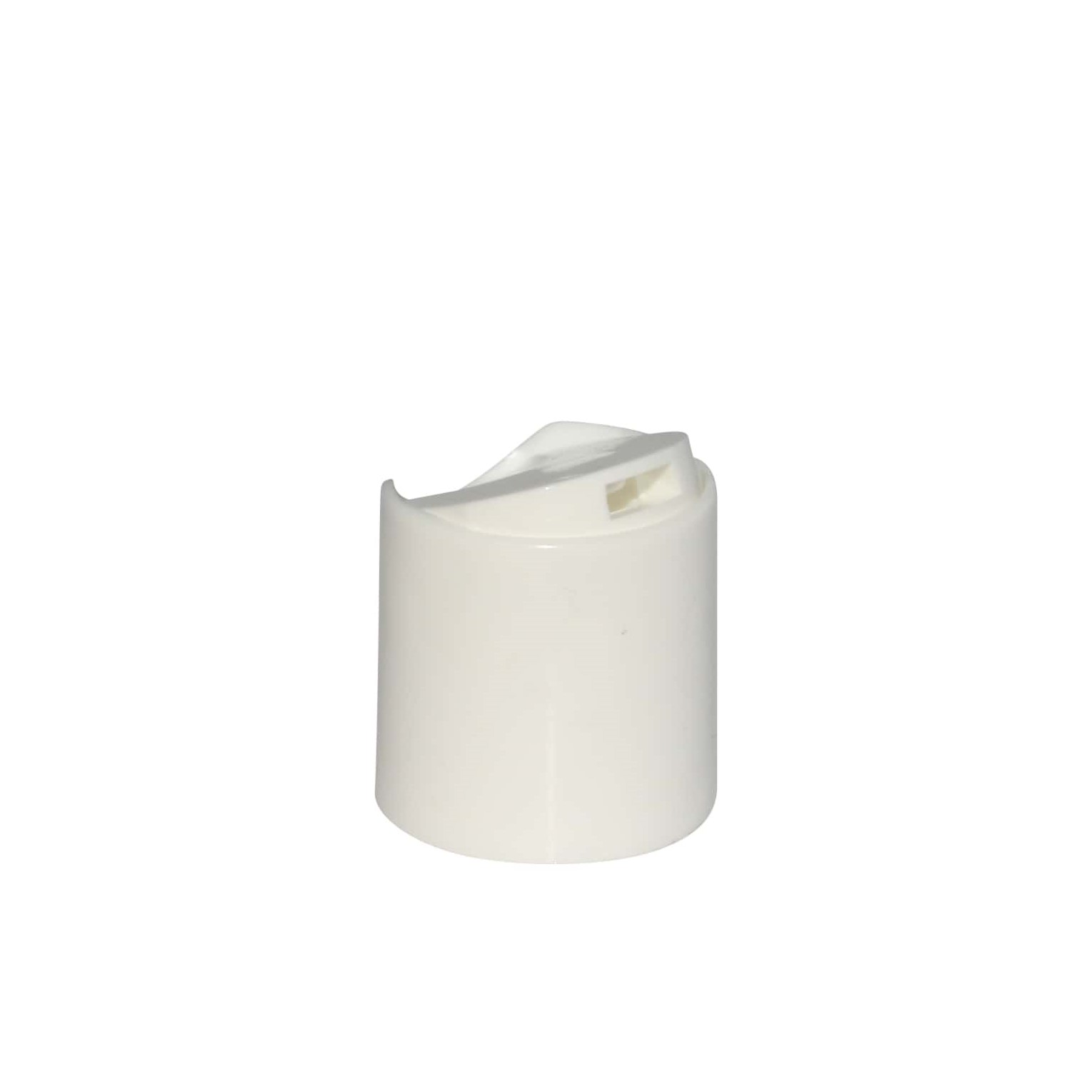Navojni čep Disc Top, PP plastika, bijeli, za otvor: 20/410
