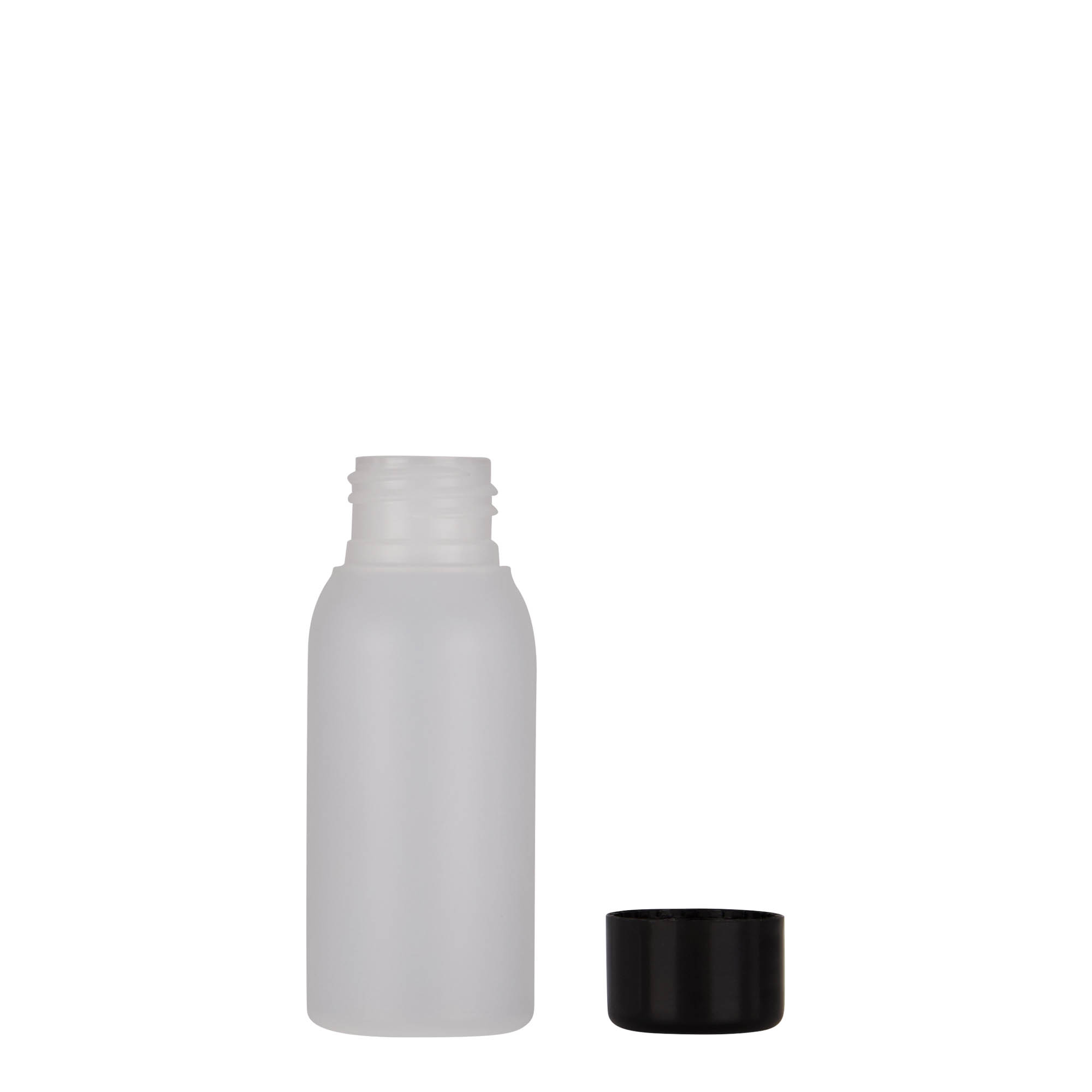 50 ml plastična bočica 'Tuffy', HDPE, prirodna, grlo: 24/410 50 ml plastična bočica 'Tuffy', HDPE, prirodna, grlo: 24/410