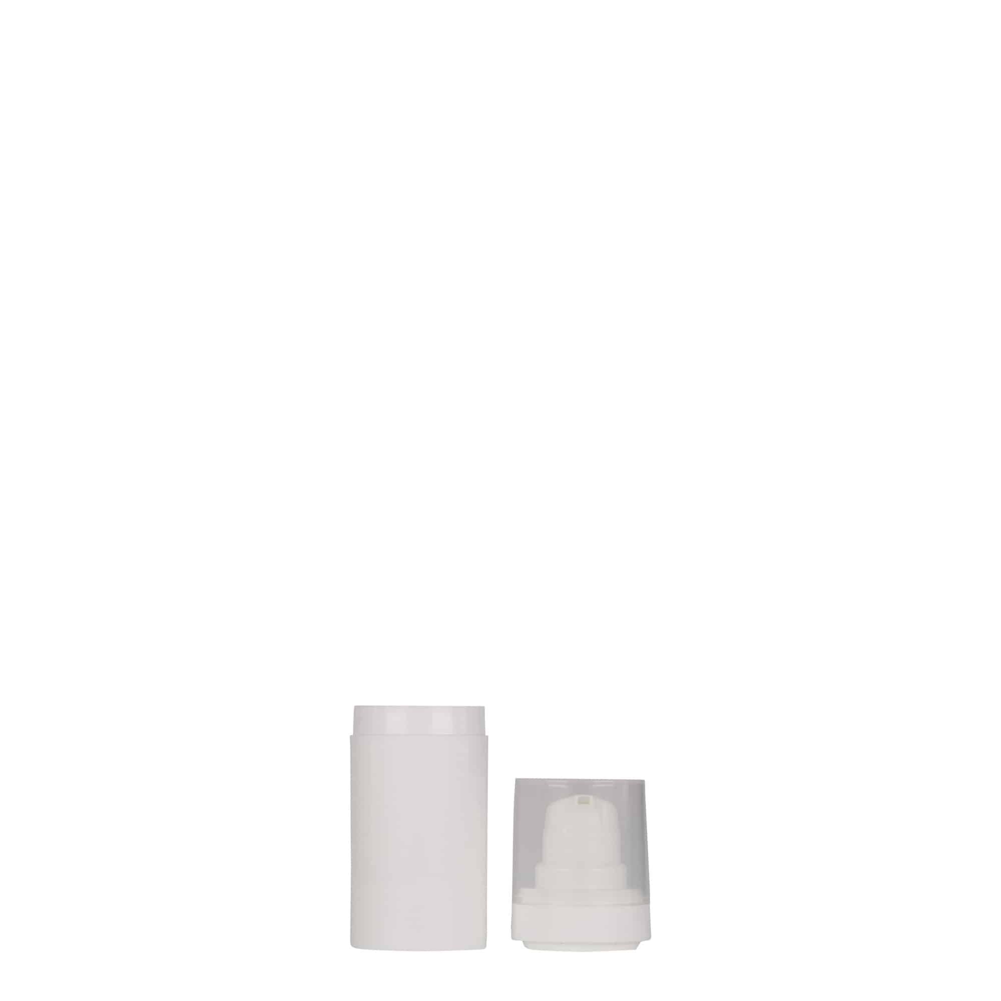 15 ml Airless dozirnik 'Micro', PP-plastika, bijeli