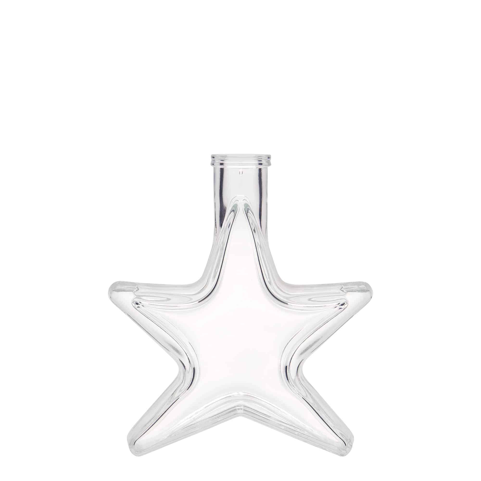 Staklena boca 100 ml 'Zvijezda', otvor: pluteni čep Staklena boca 100 ml 'Zvijezda', otvor: pluteni čep