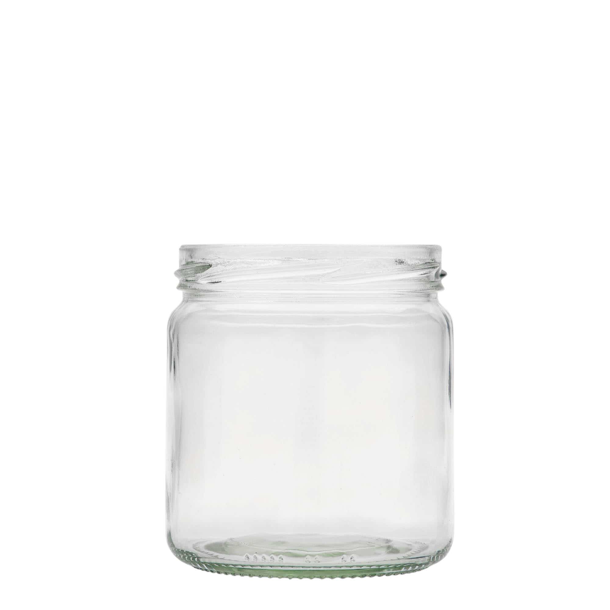 Okrugla staklenka 405 ml, otvor: Twist off (TO 82) Okrugla staklenka 405 ml, otvor: Twist off (TO 82)