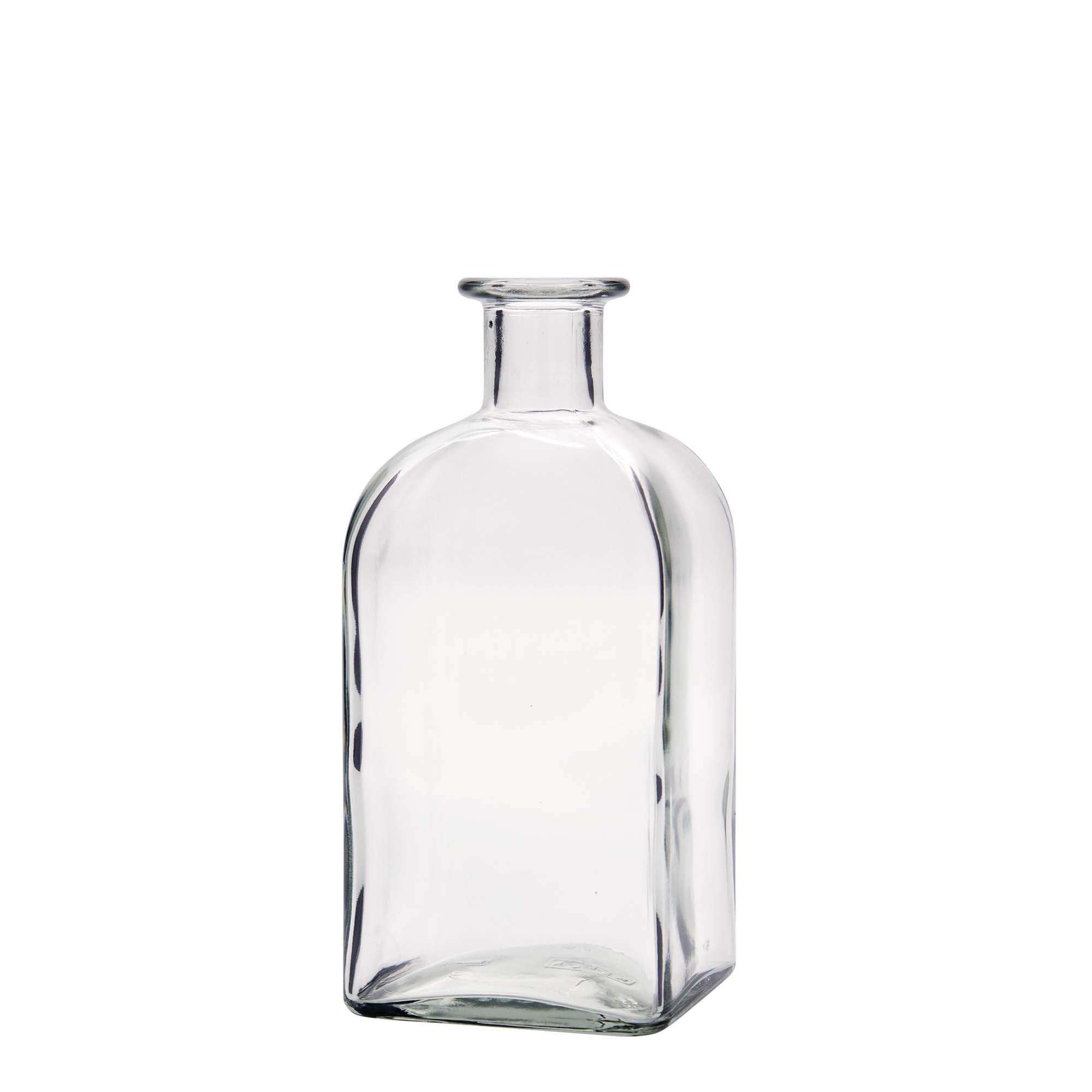 500 ml staklena boca Apotheker Carré, četvrtasta, otvor: pluta 500 ml staklena boca Apotheker Carré, četvrtasta, otvor: pluta