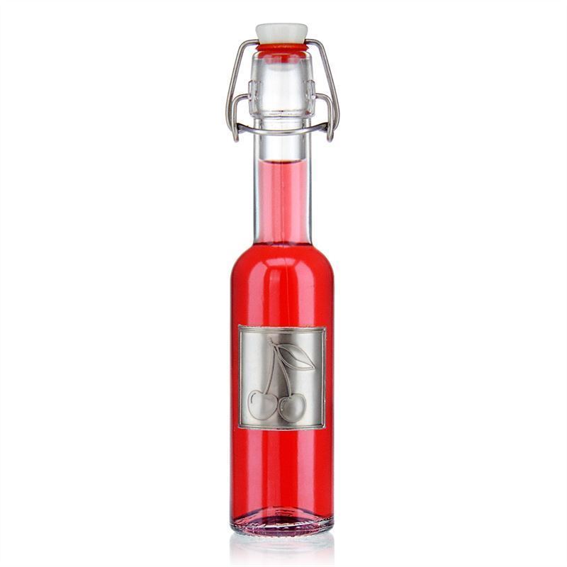 Olovna etiketa 'Trešnja', kvadratna, metalna, srebrna Olovna etiketa 'Trešnja', kvadratna, metalna, srebrna