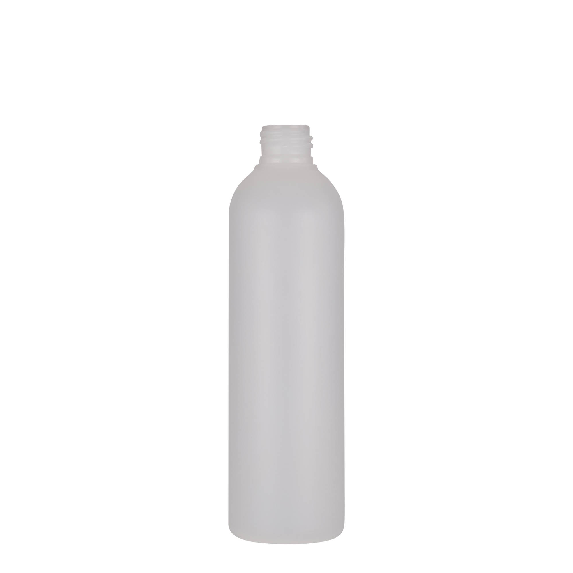250 ml plastična boca 'Tuffy', HDPE, prirodna, grlo: 24/410