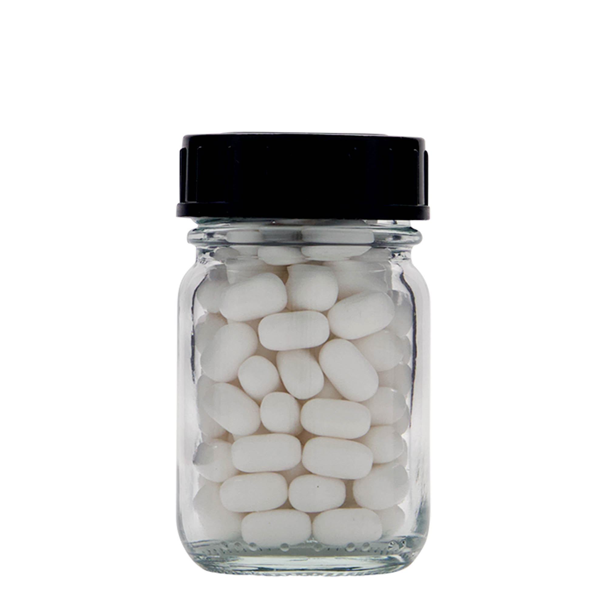 50 ml staklena boca širokog grla, otvor: DIN 40