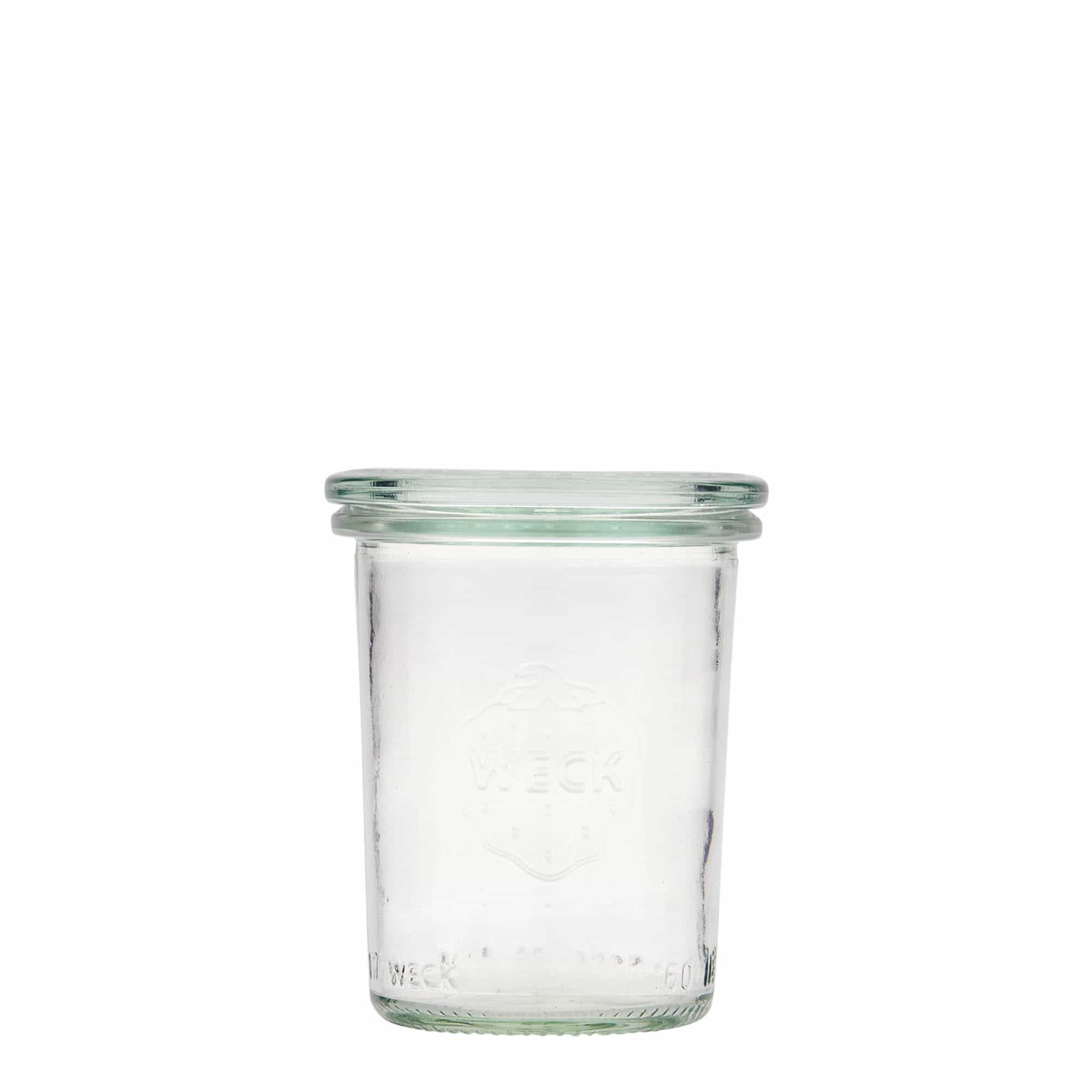 WECK cilindrična staklenka 160 ml, otvor: okrugli rub WECK cilindrična staklenka 160 ml, otvor: okrugli rub