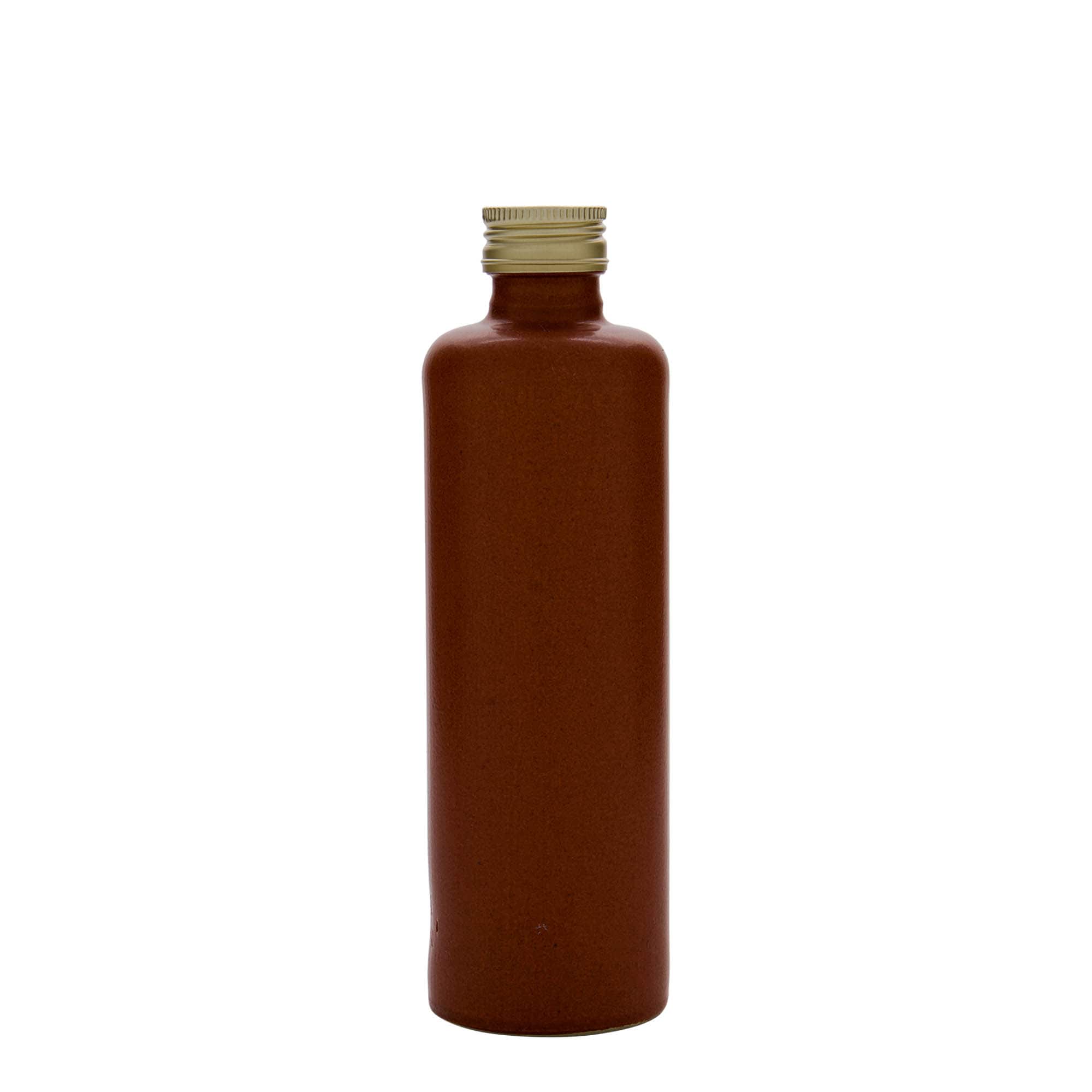 350 ml glineni vrč, kameno posuđe, crveno-smeđi, grlo: PP 31,5