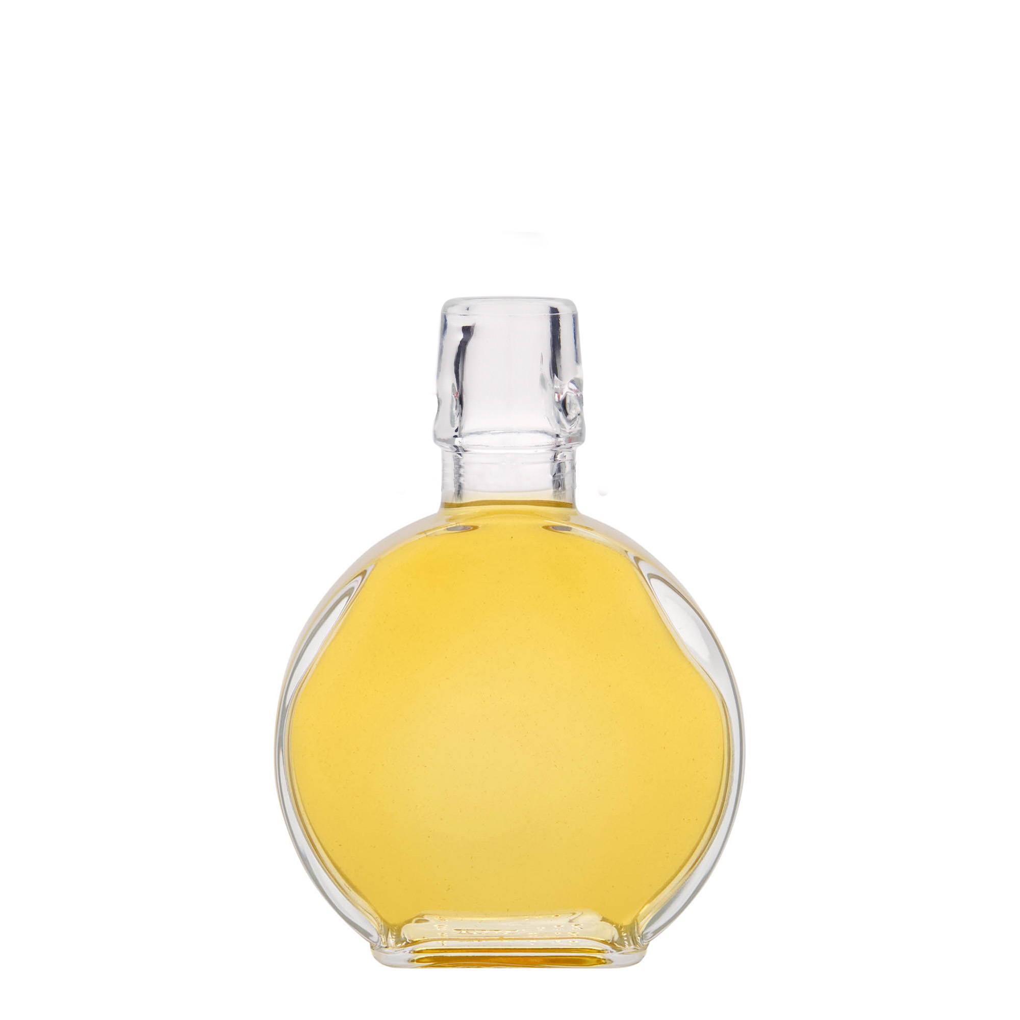 200 ml staklena boca 'Sensatione', pravokutna, grlo: zatvarač s kopčom