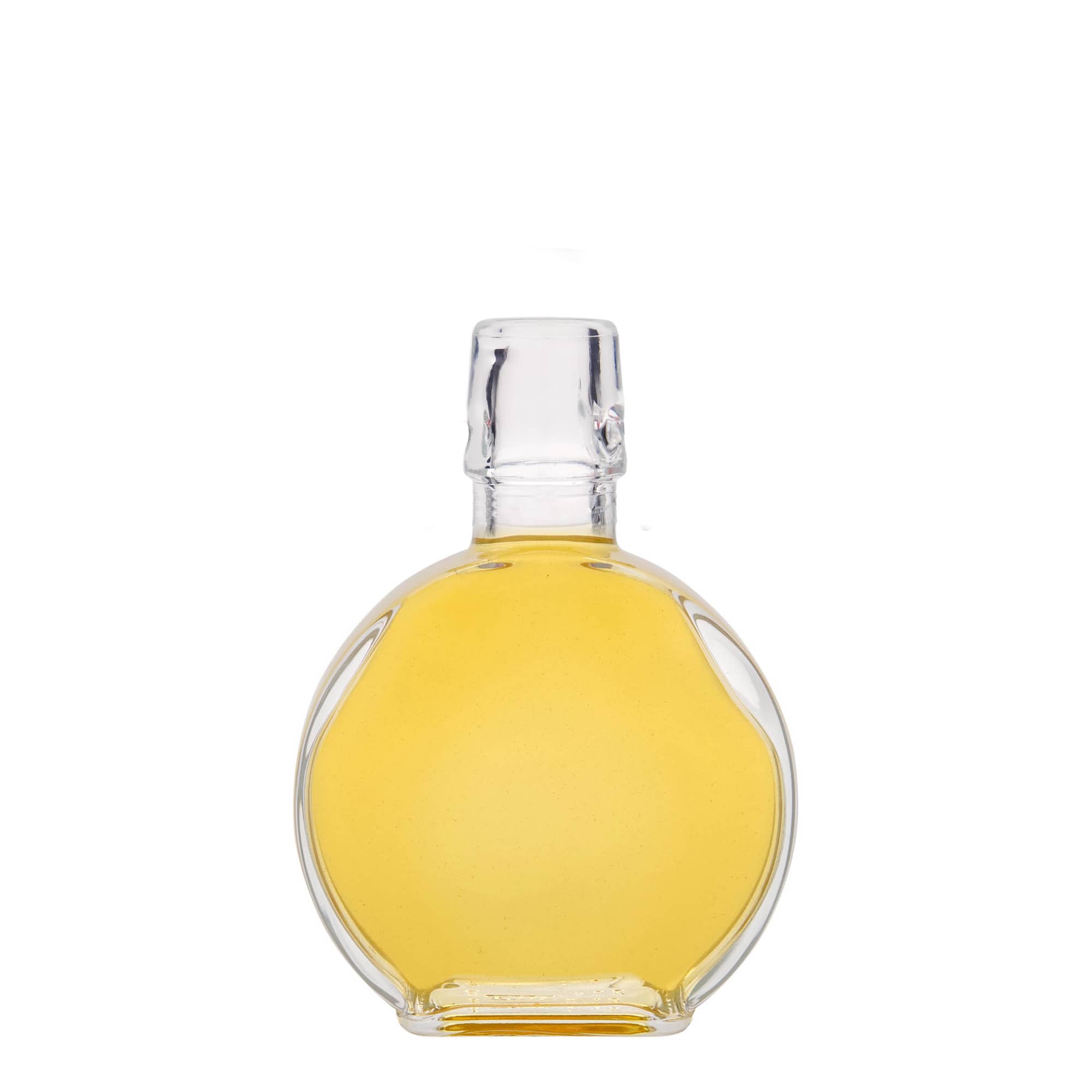 200 ml staklena boca 'Sensatione', pravokutna, grlo: zatvarač s kopčom