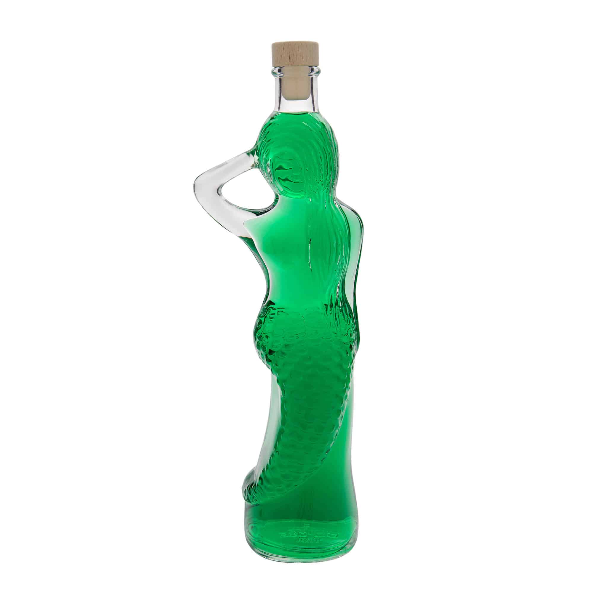 Staklena boca 500 ml 'Sirena', otvor: pluteni čep