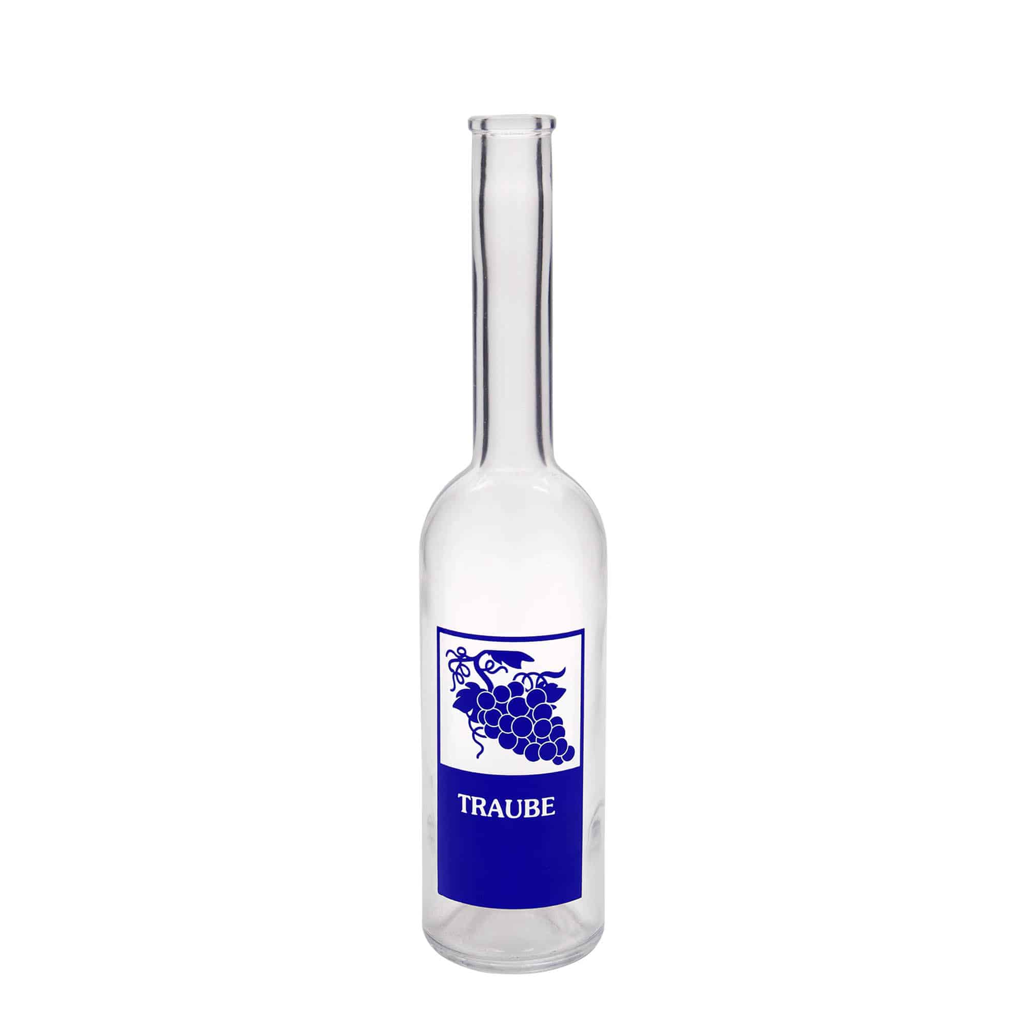 Staklena boca 500 ml 'Opera', motiv: grožđe, otvor: pluteni čep Staklena boca 500 ml 'Opera', motiv: grožđe, otvor: pluteni čep