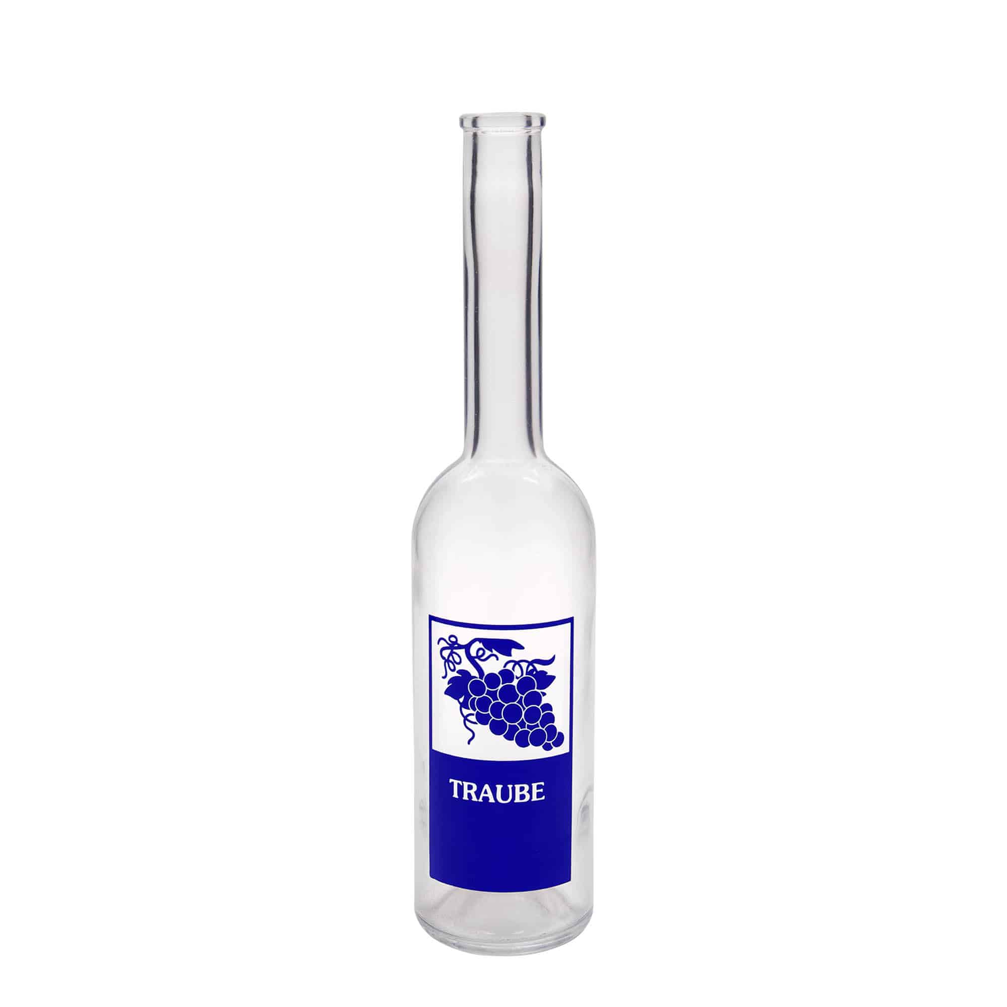 500 ml staklena boca 'Opera', motiv: grožđe, otvor: pluta