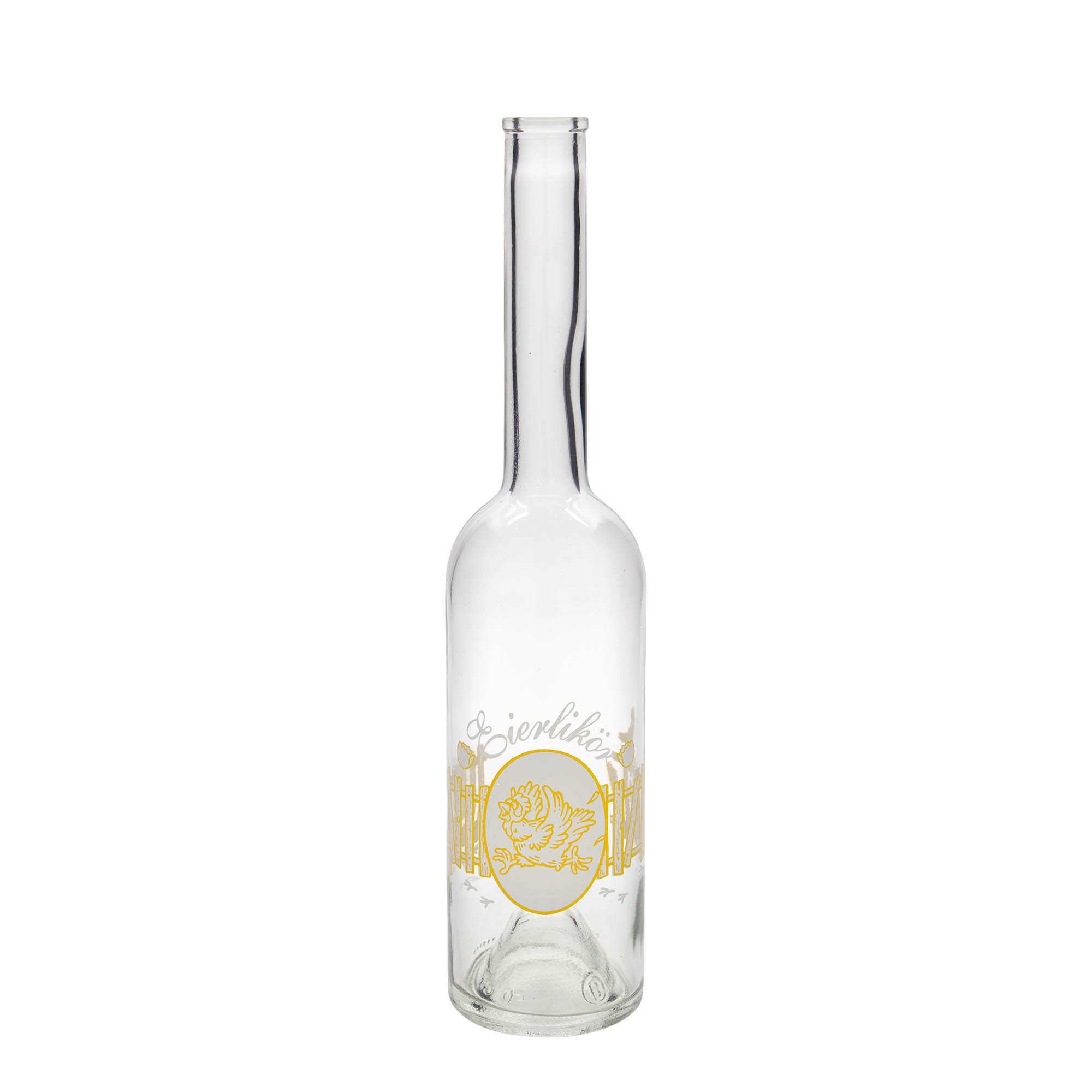 500 ml staklena boca 'Opera', motiv: jajčani liker, grlo: čep 500 ml staklena boca 'Opera', motiv: jajčani liker, grlo: čep