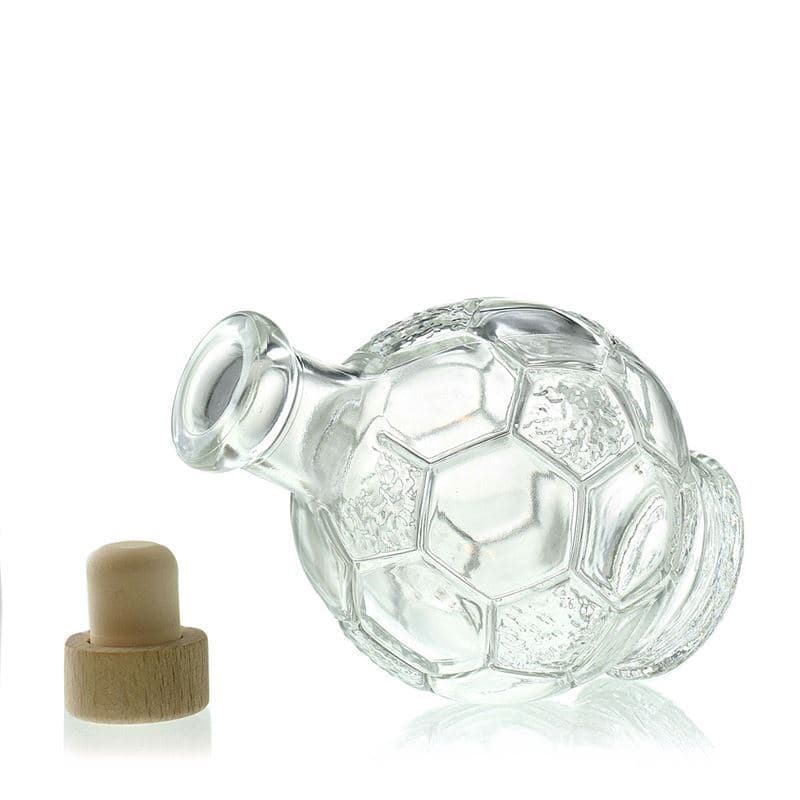 200 ml staklena boca 'Nogomet', otvor: pluta