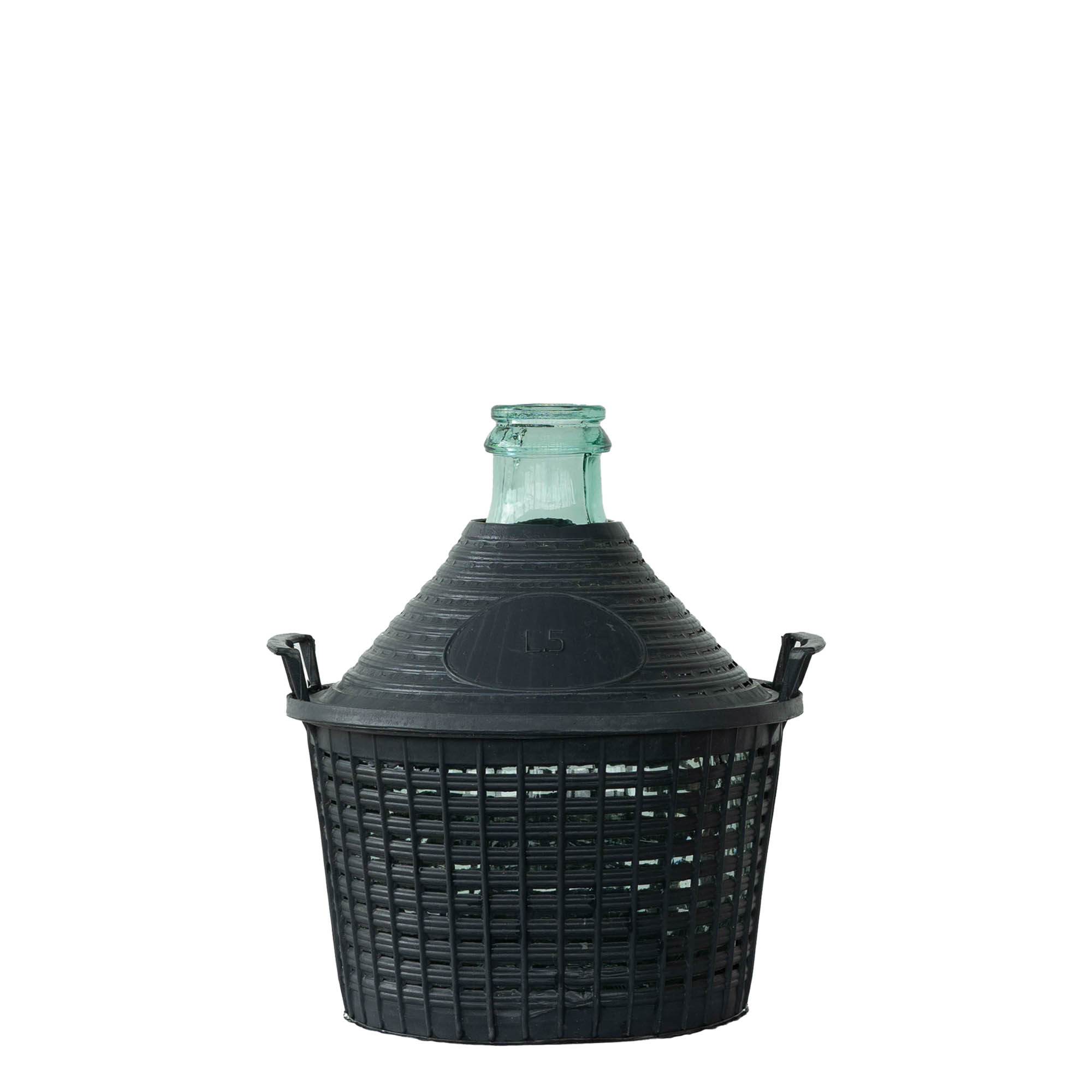 5 l balonska boca s uskim vratom, staklo, otvor: poklopac na navrtku 5 l balonska boca s uskim vratom, staklo, otvor: poklopac na navrtku